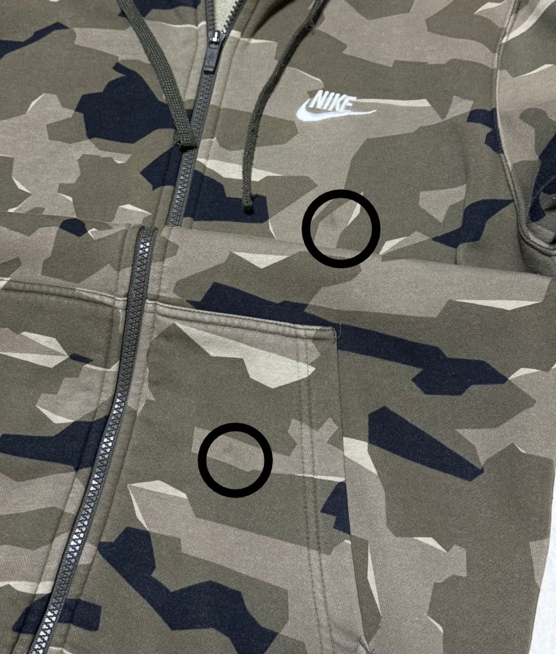 나이키 카모 후드집업 상품이미지6