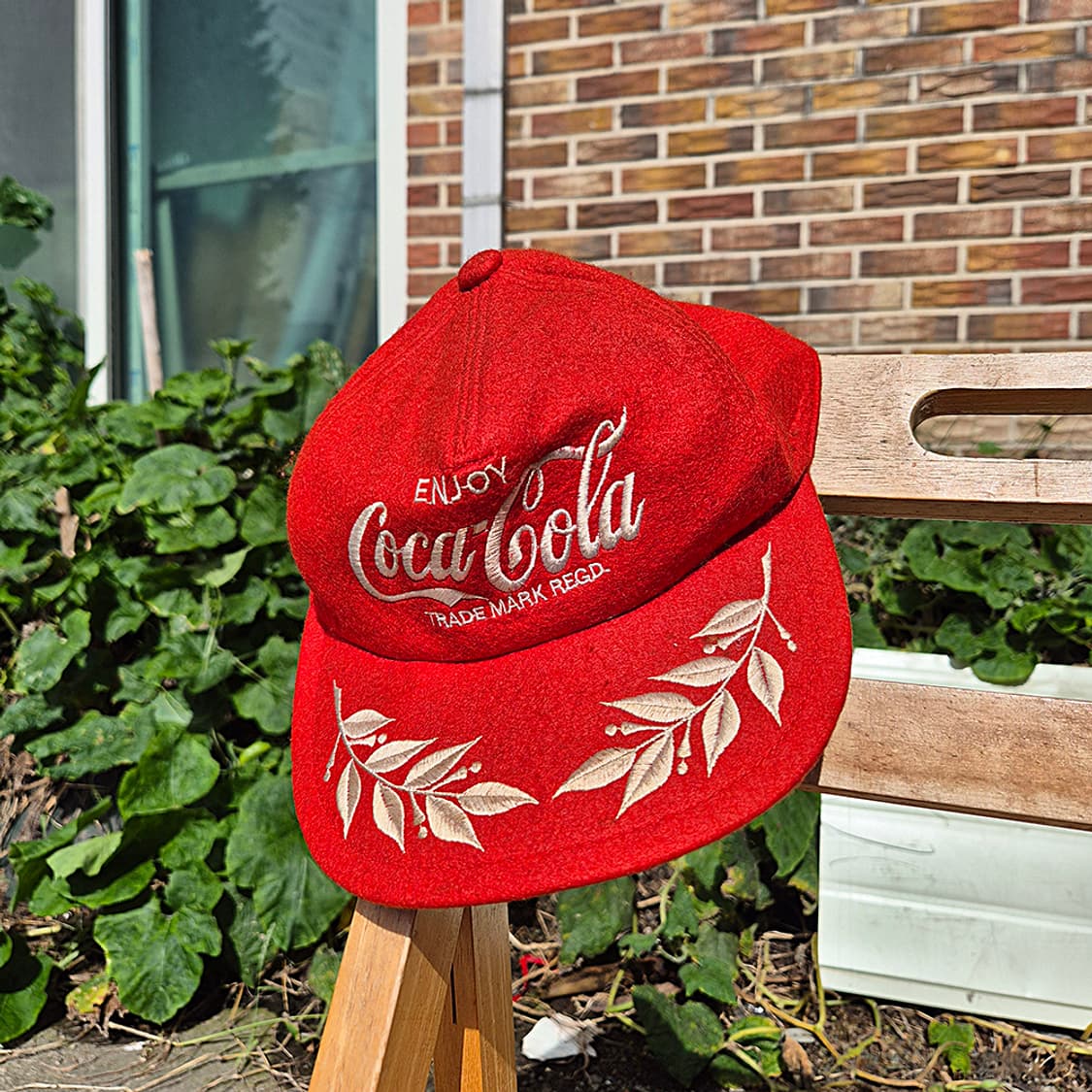 80's 빈티지 자수 코카콜라 모자 coca cola 상품이미지1