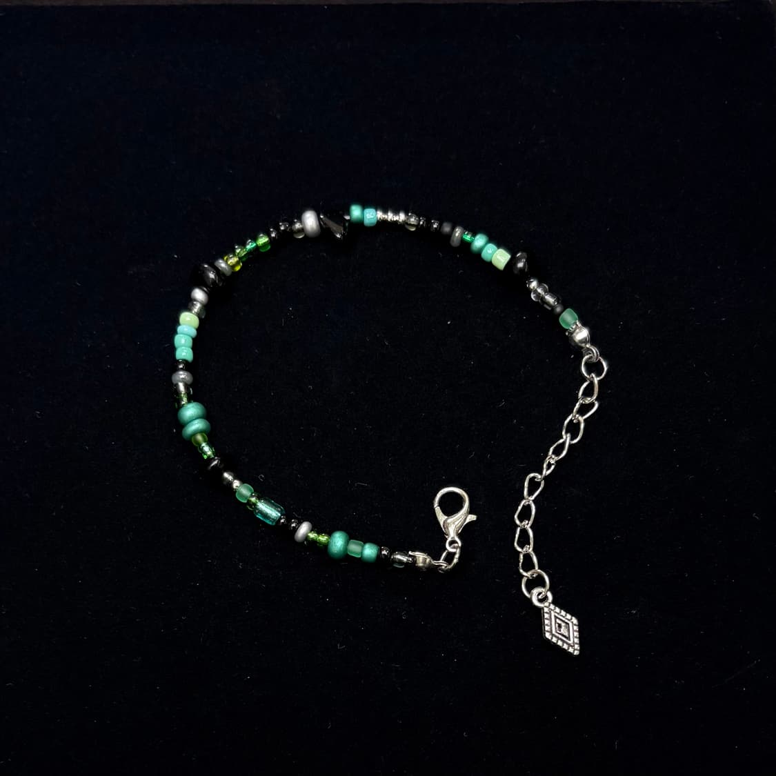 핸드메이드 비즈 팔찌 Mint Choco 032 상품이미지4