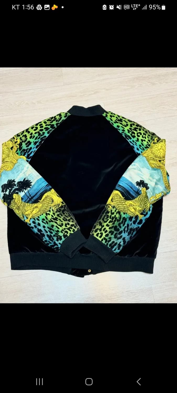 h&m 베르사체 콜라보 칸예 바시티 xl 상품이미지3