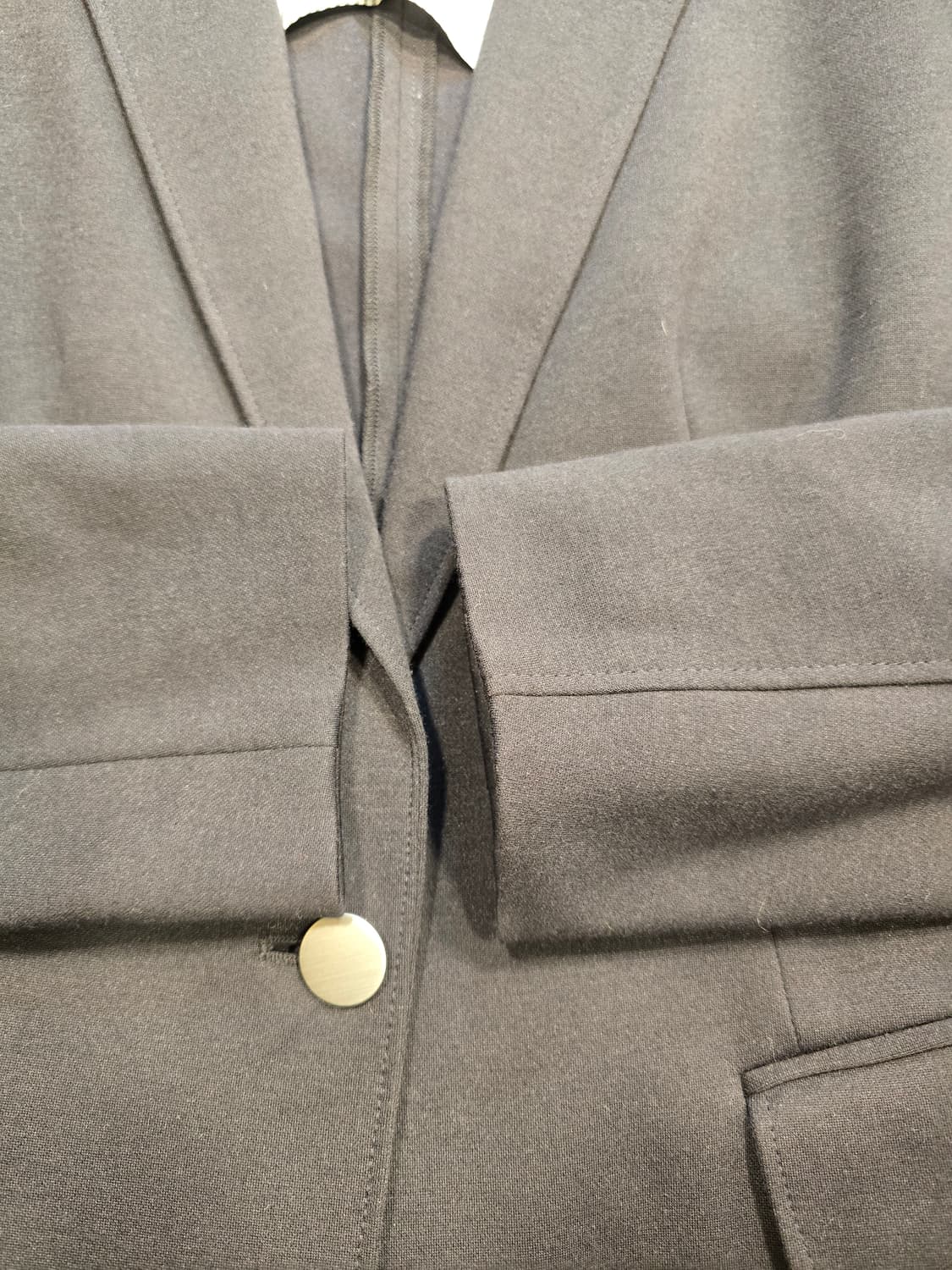 유니클로 여성 네이비 자켓 L(100) 상품이미지5