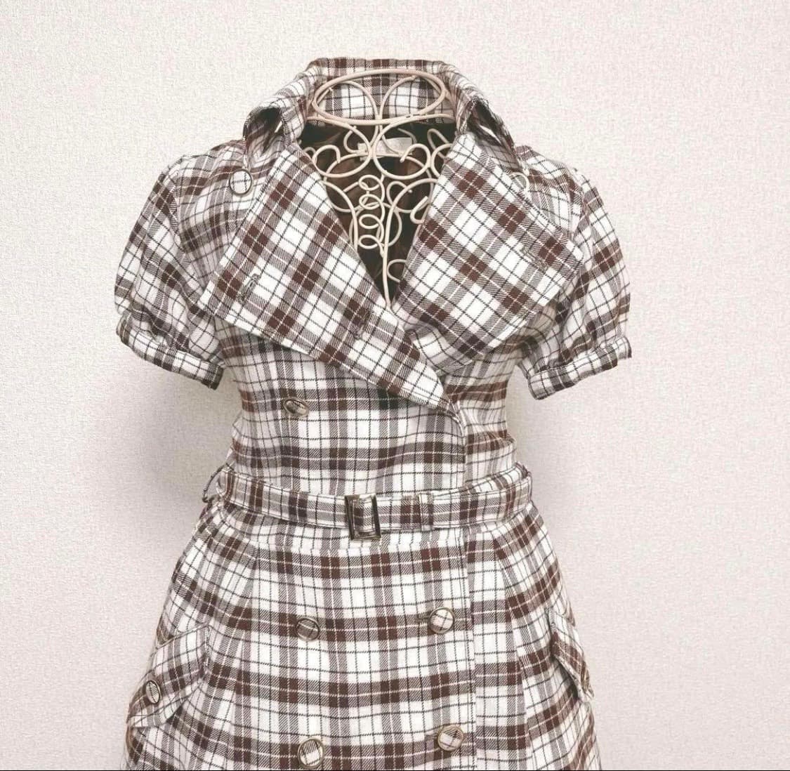 리즈리사 딸초 트렌치 원피스 상품이미지2