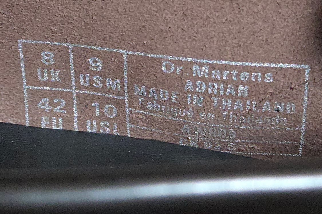 닥터마틴 아드리안 체리 버건디 상품이미지6