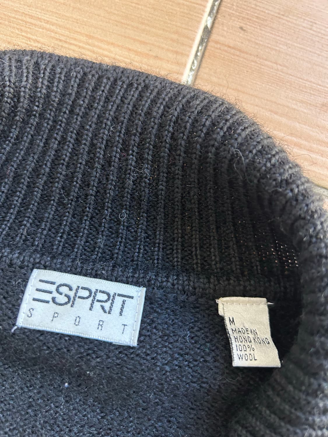 빈티지 아가일패턴 울니트 상품이미지3