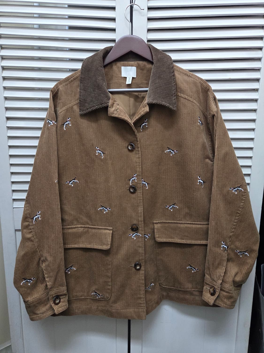 H&M 코듀로이 자켓 상품이미지1