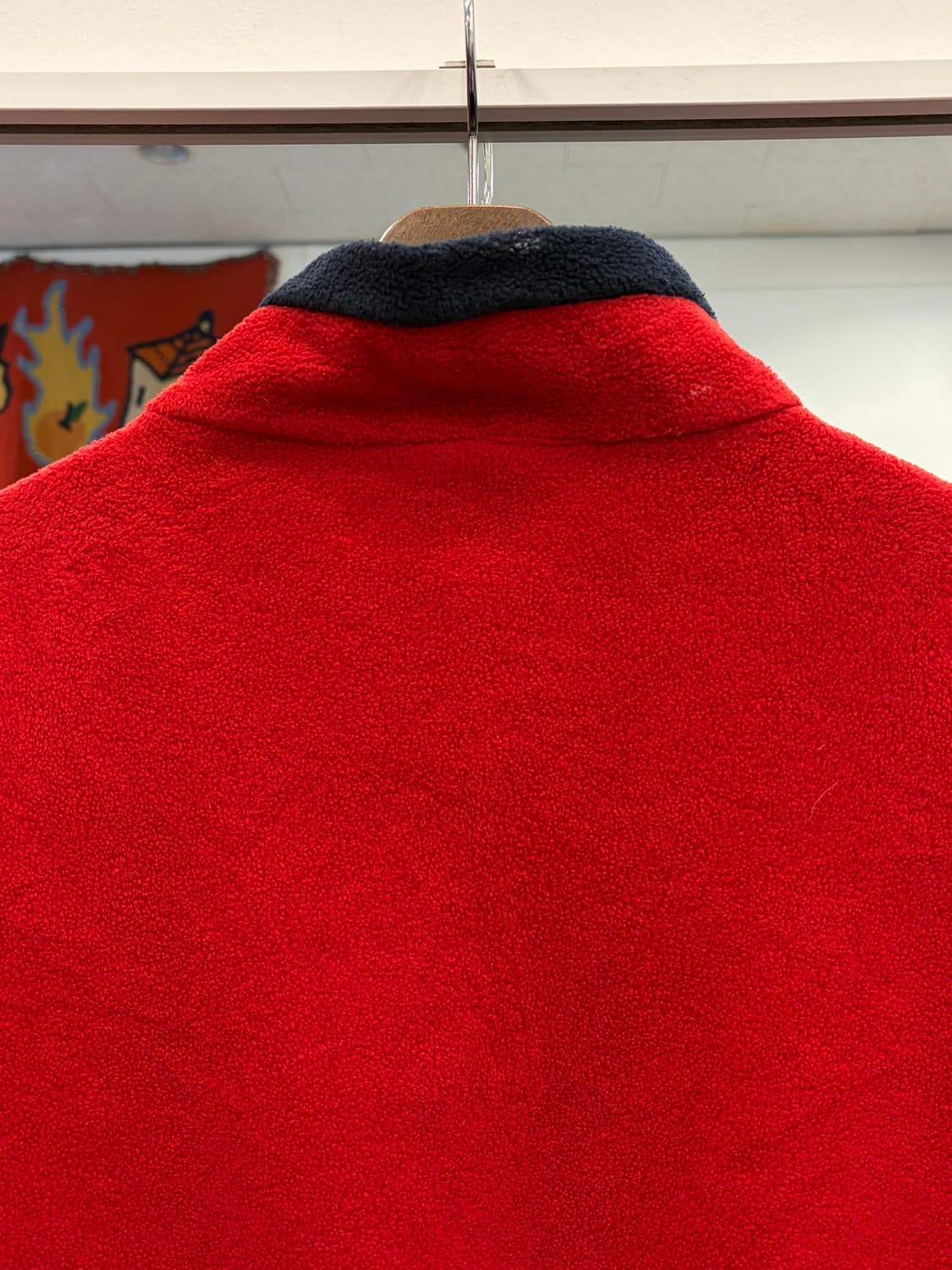 90s Vtg 빈티지 USA 하프넥 쿼터 집업 플리스 (USA) 상품이미지6