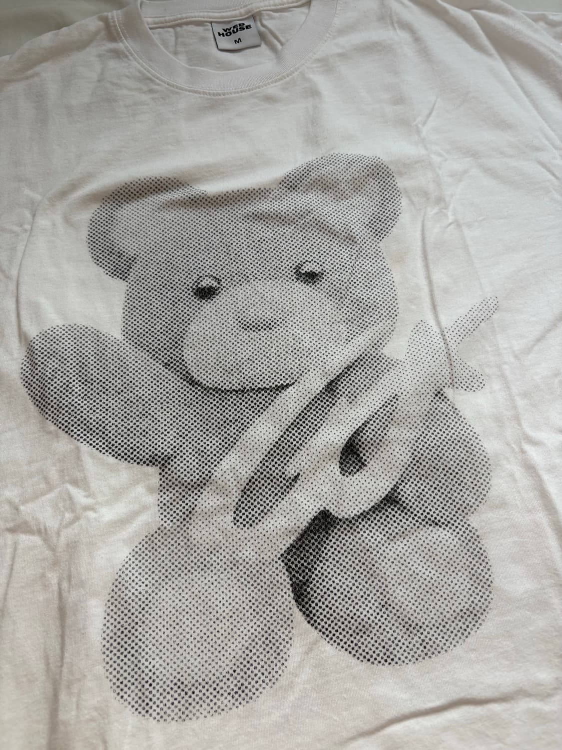 웹하우스 테디 심볼 티 화이트 상품이미지4