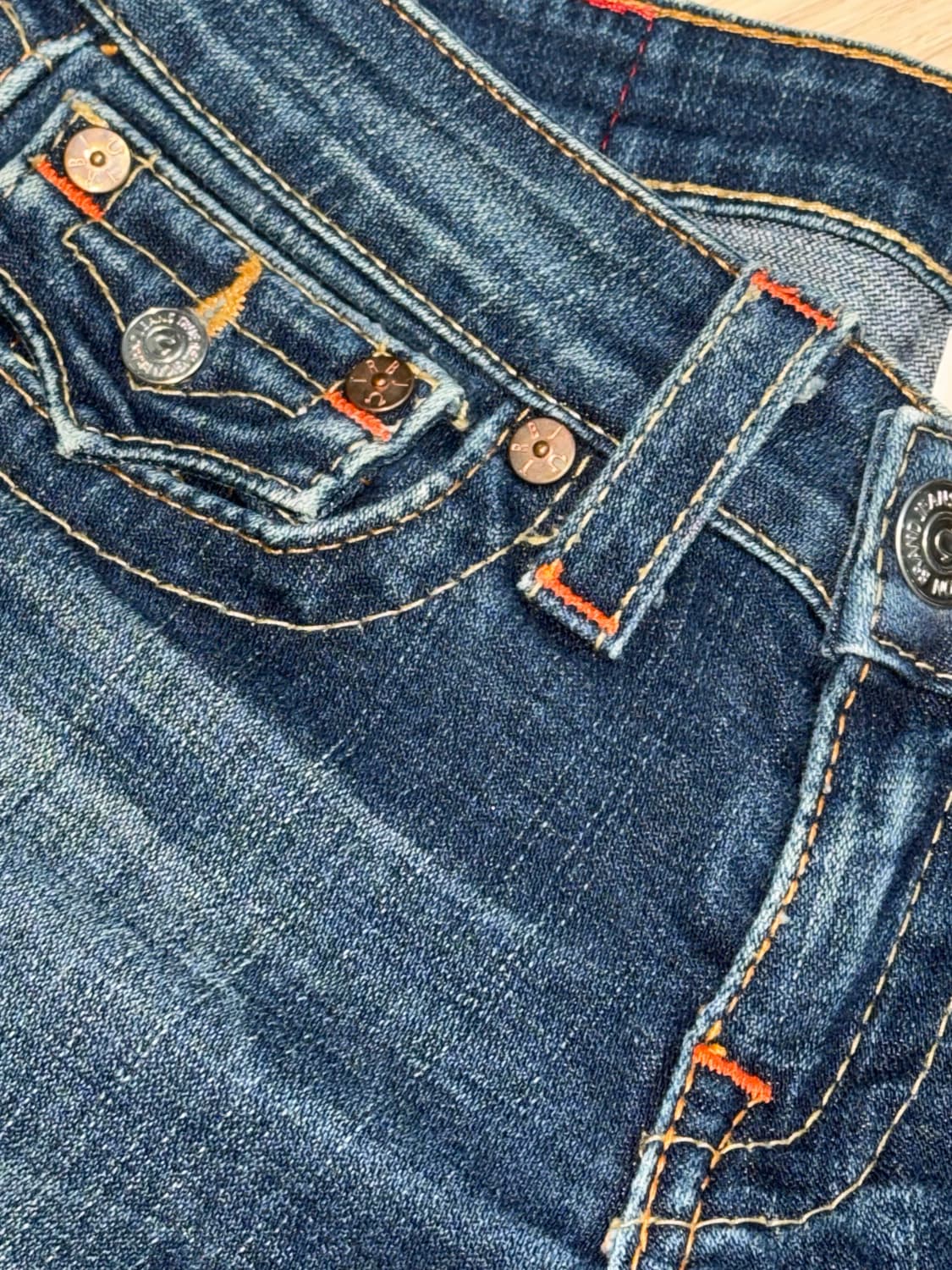 Truereligion 진청 로우라이즈진 상품이미지6