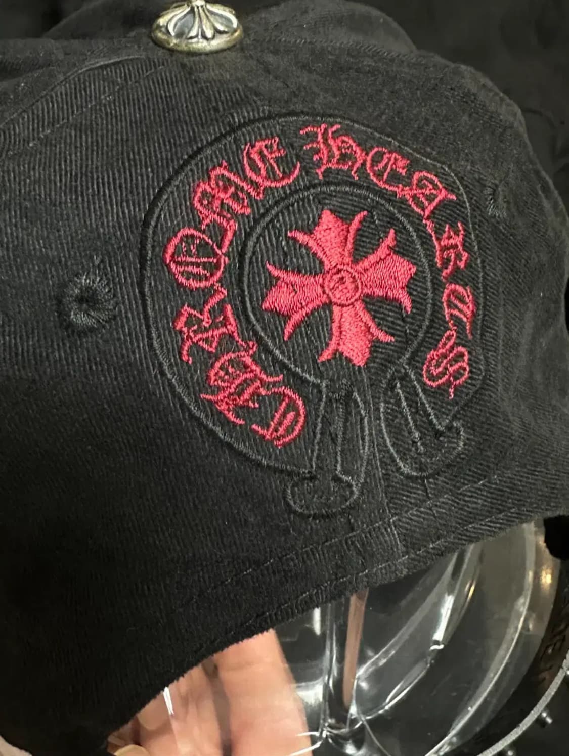 크롬하츠 아카이브 90s 빅크로스 볼캡 미사용 상품이미지3