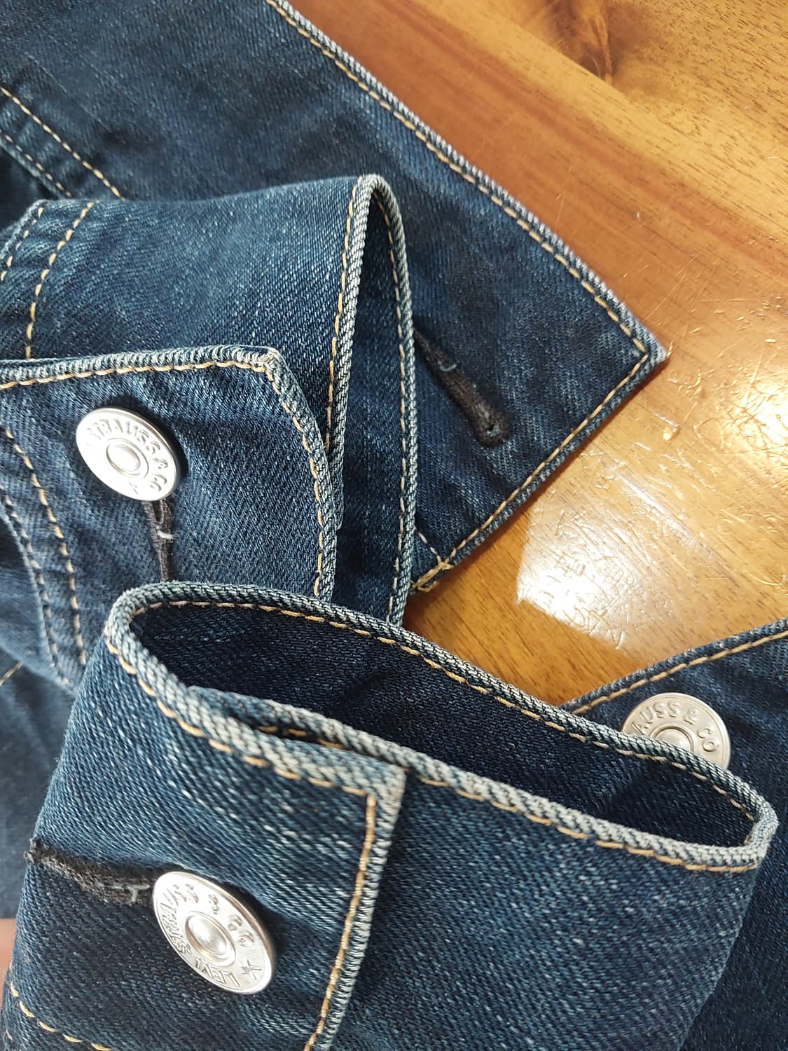 리바이스 타입1 아이코닉 데님자켓 팬츠 셋업 일괄판매 상품이미지5