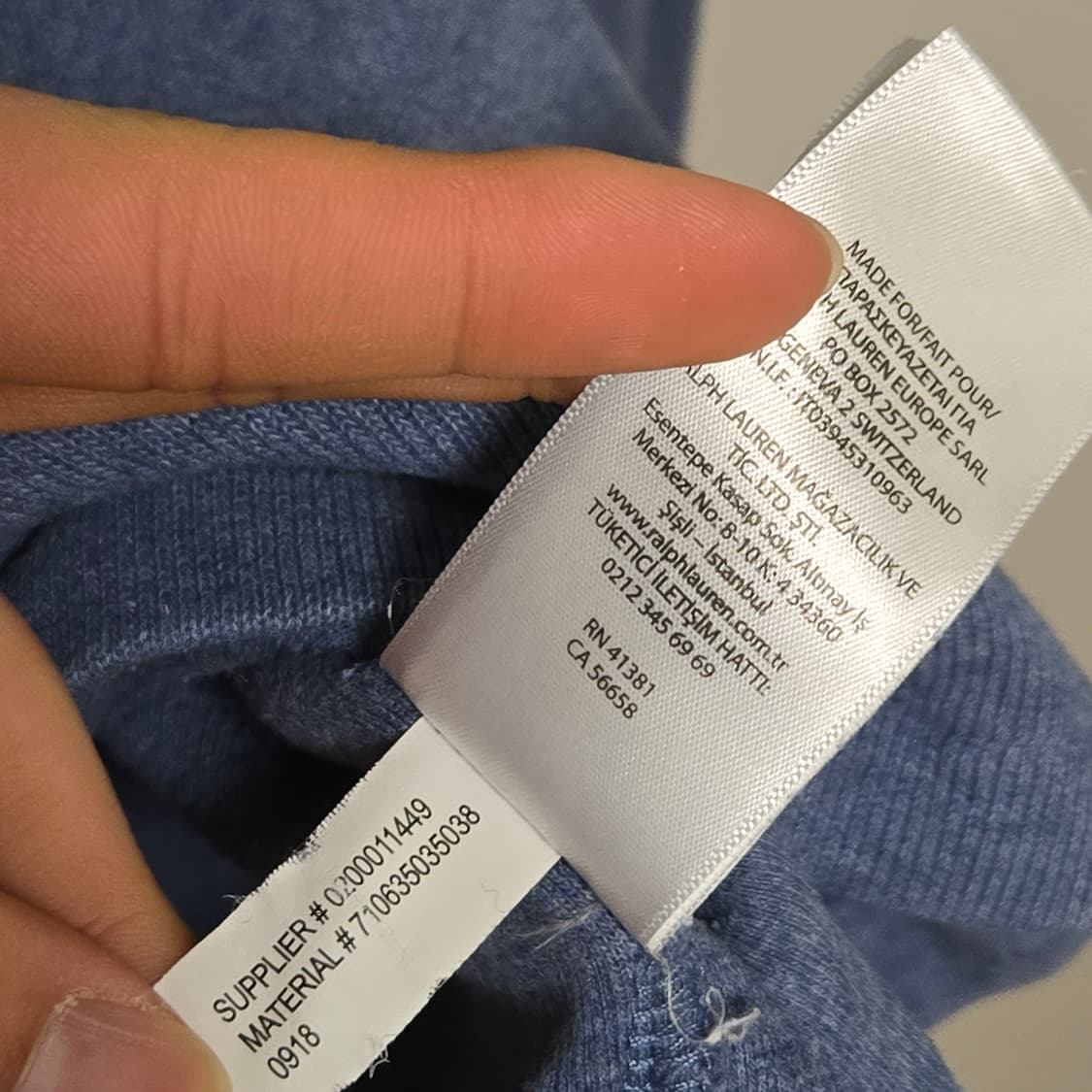 폴로랄프로렌 쿼터집업 니트 / 반집업 니트 / 여성 니트 / 남성 니트 상품이미지8