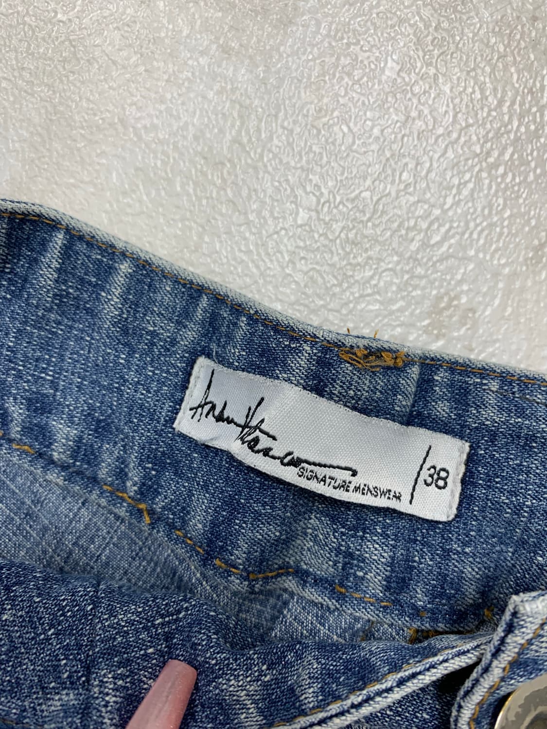 Andrew velasco 큐빅 데님 팬츠 #113 상품이미지5