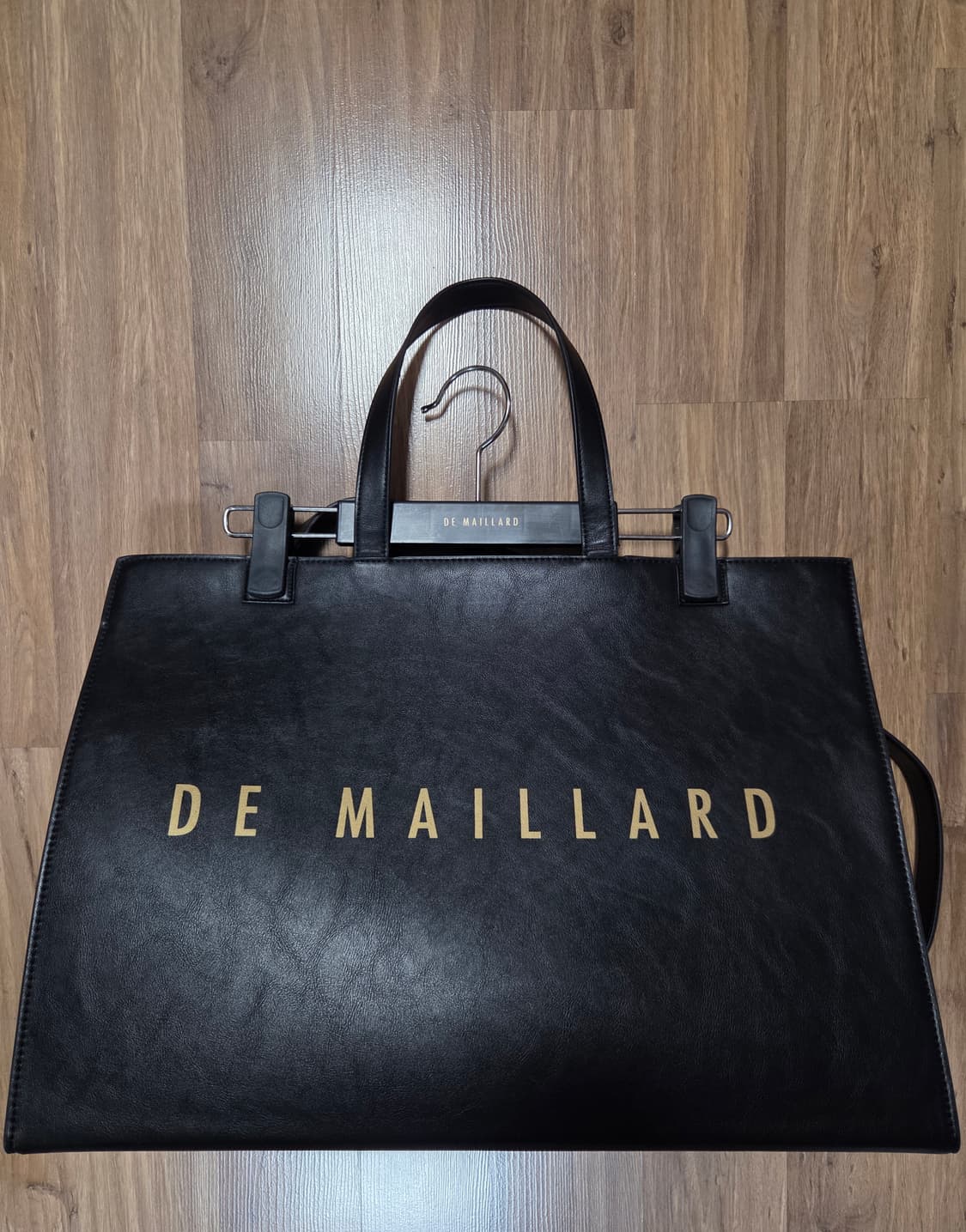 (DE MAILLARD) 마이야르 시그니처 레더 행거백 블랙 상품이미지3