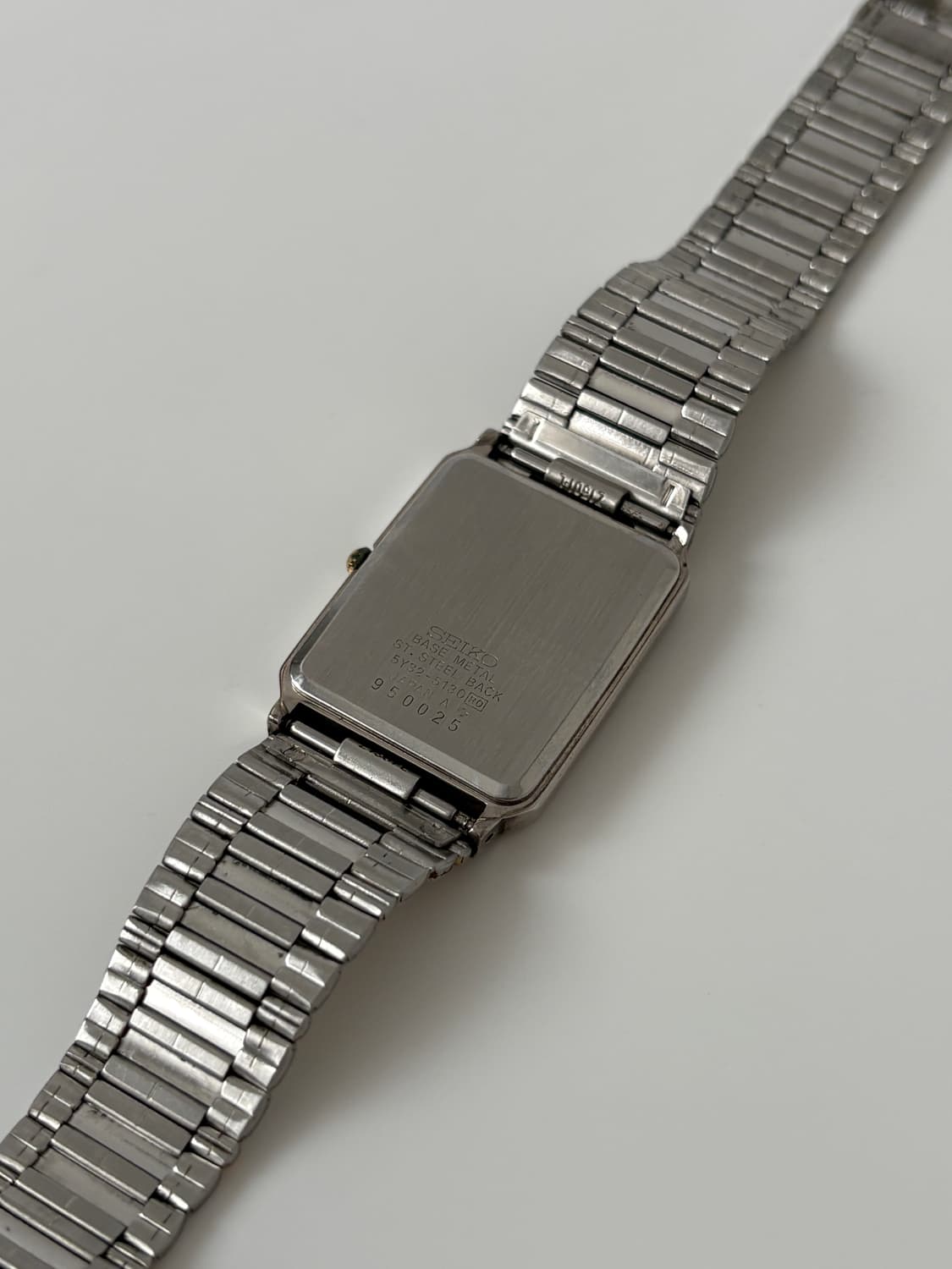 1990s Grey Dial Combi Square Quartz 상품이미지8