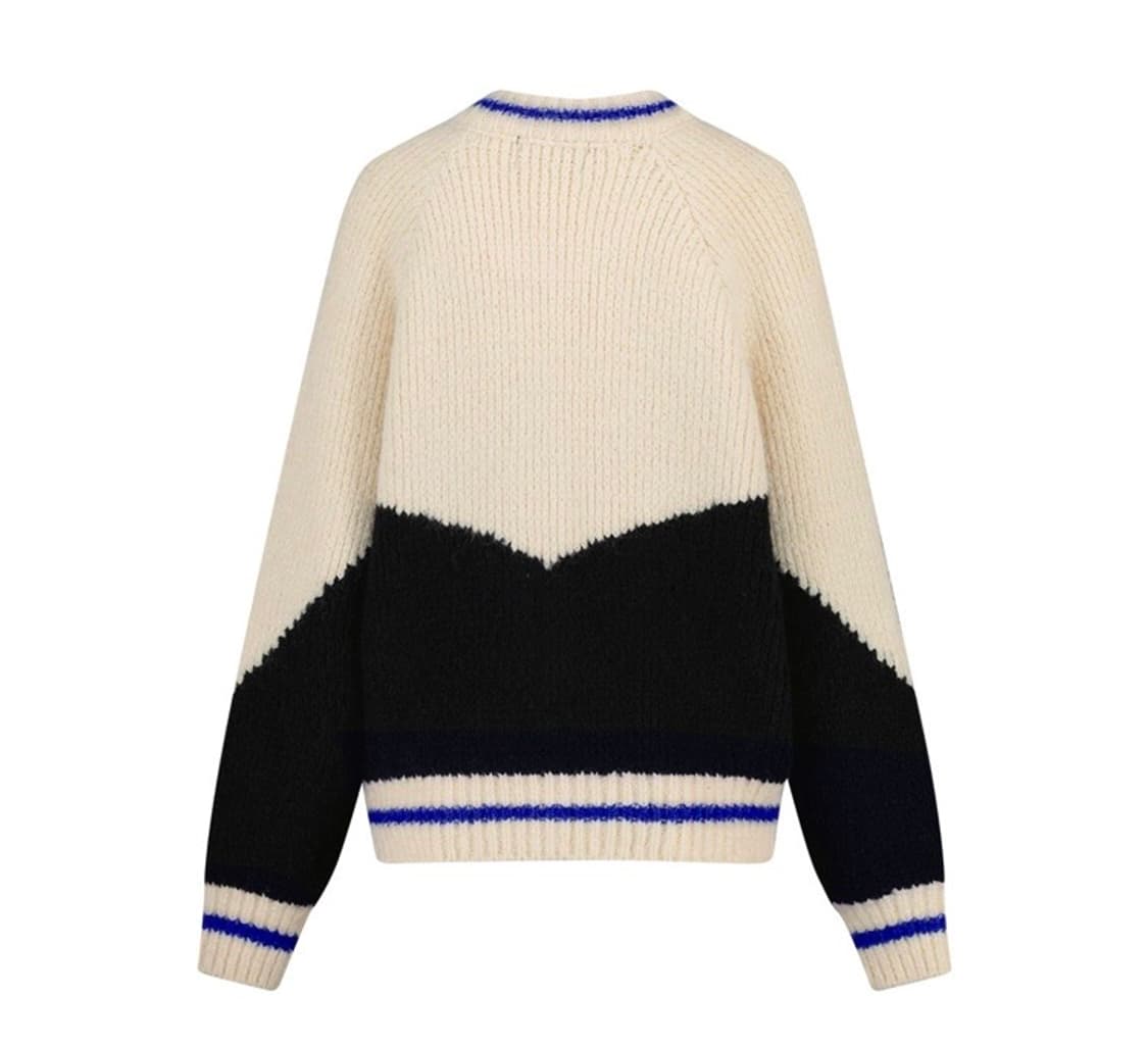 Green Butter 그린버터 바시티 알파카 울 니트 스웨터 가디건  상품이미지6