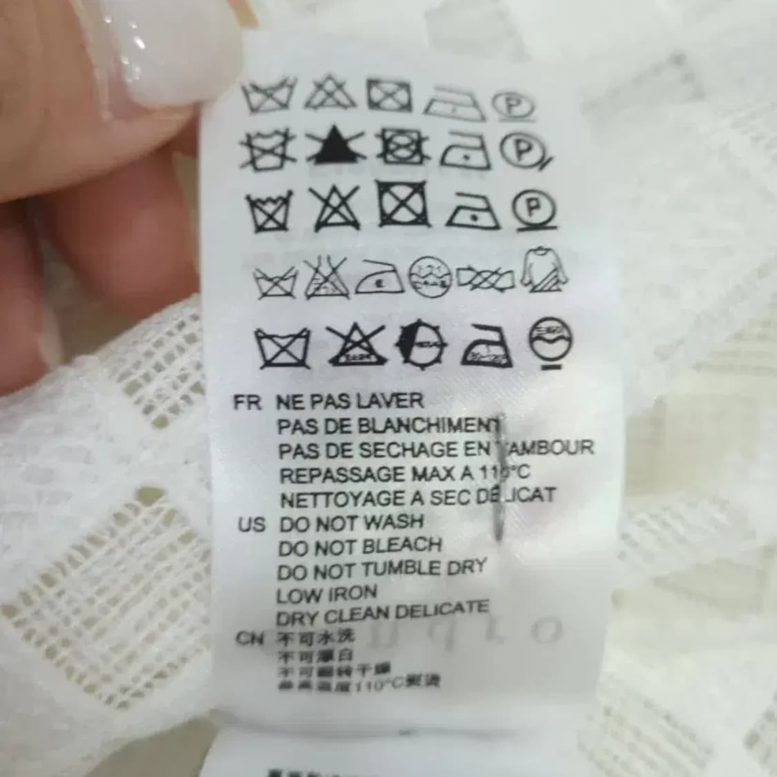 산드로(Sandro) 레이스 타이 블라우스 ~55 상품이미지6