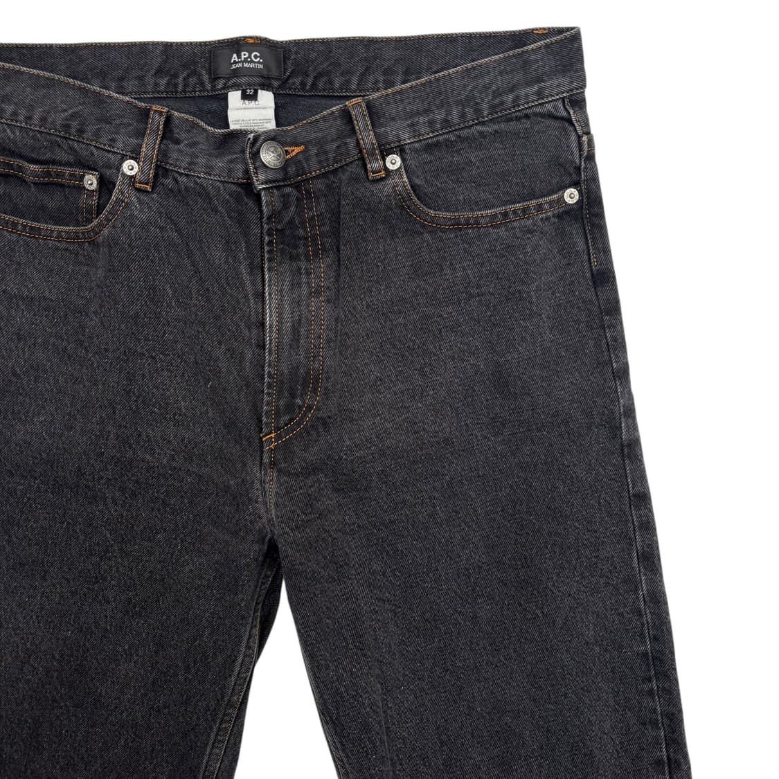 아페쎄 흑청 데님 팬츠 32 inch 상품이미지2
