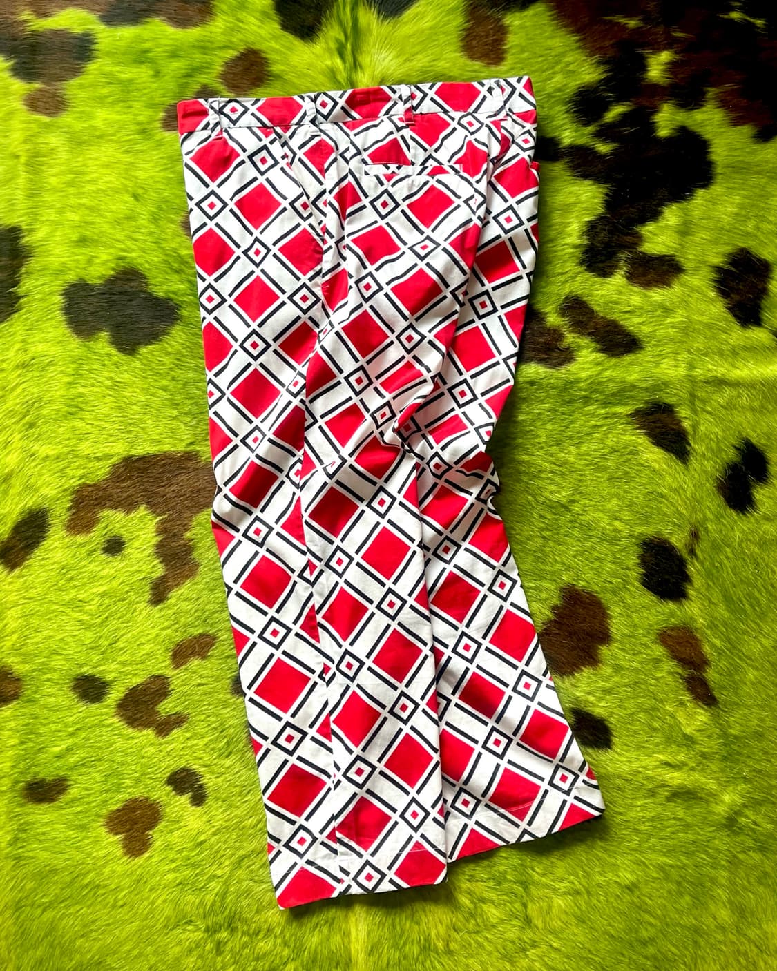 LOUD MOUTH U.S.A Crazy Pattern Old Pants 상품이미지3