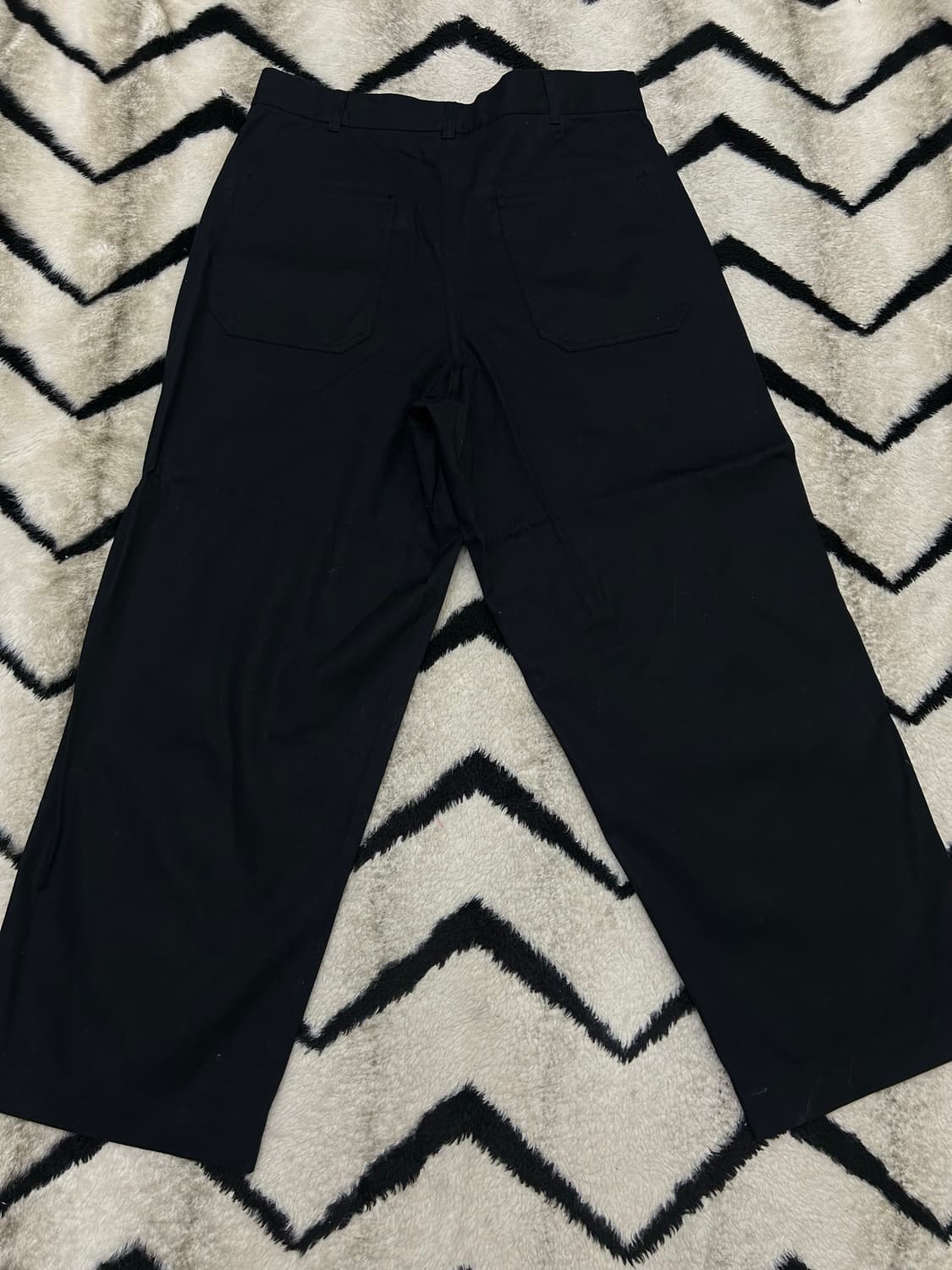 [33]윤니클로U 와이드 스트레이트 베이커 코튼 팬츠/ 상품이미지2