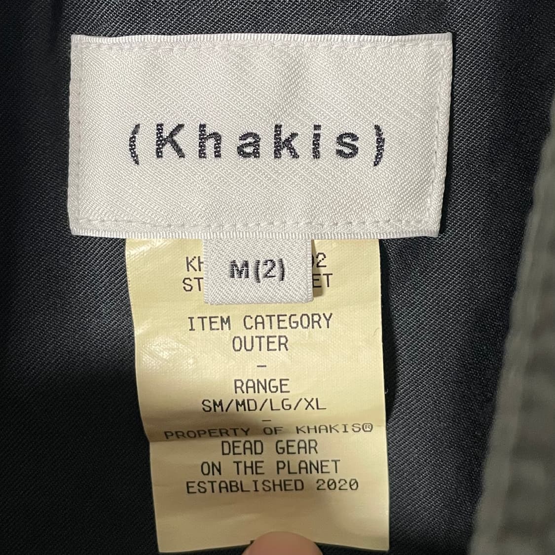 카키스 그린 스트롤 자켓 (on.261)   상품이미지9