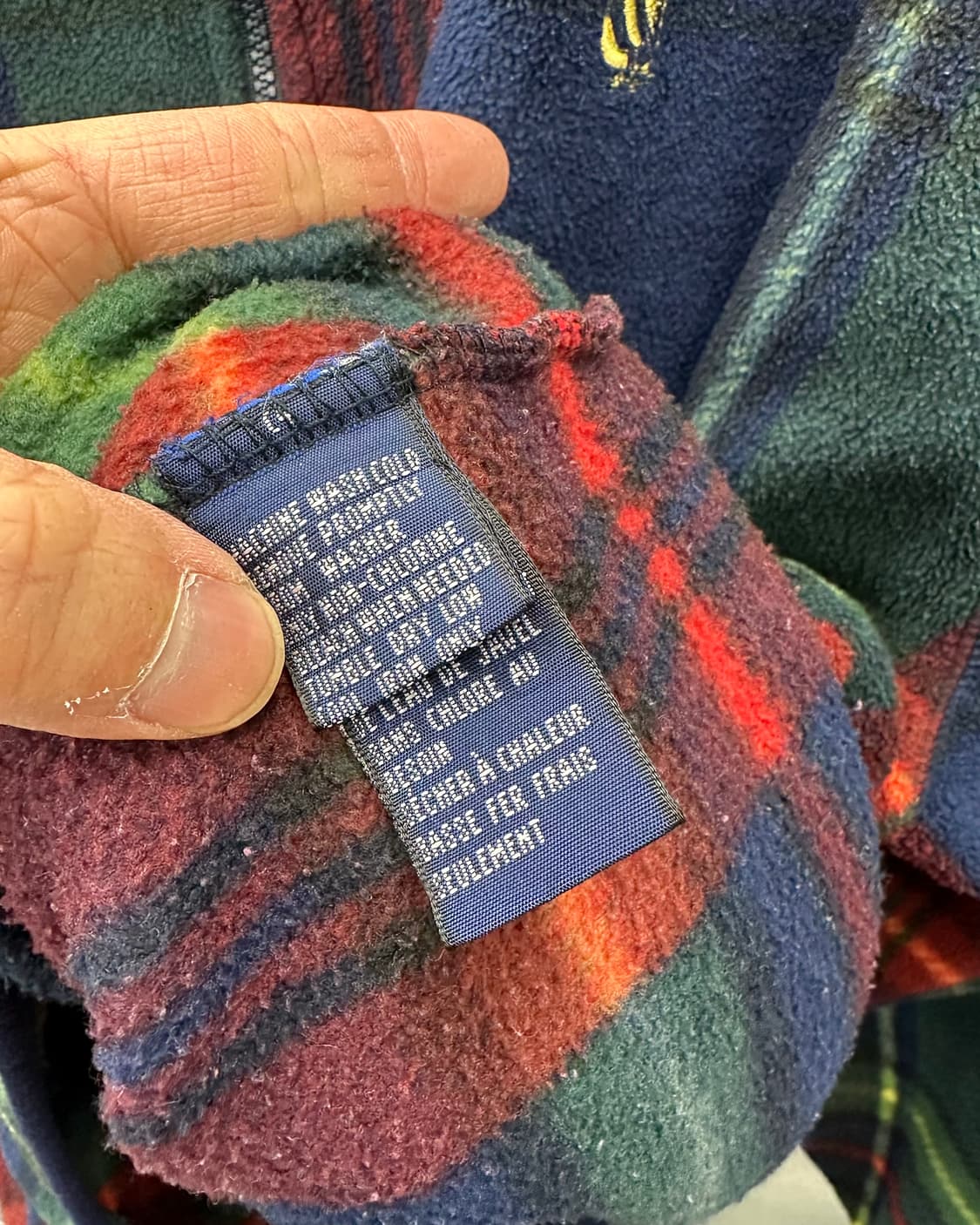 (XL오버핏)90'S NAUTICA USA 후리스 아노락-M1543 상품이미지6