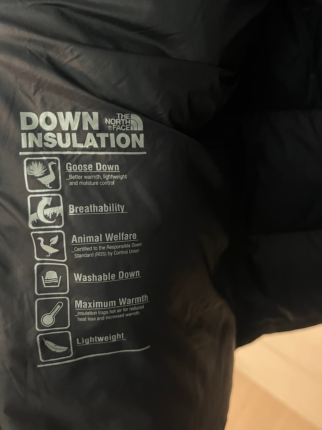 노스페이스 블랙 롱패딩 [160] 상품이미지7