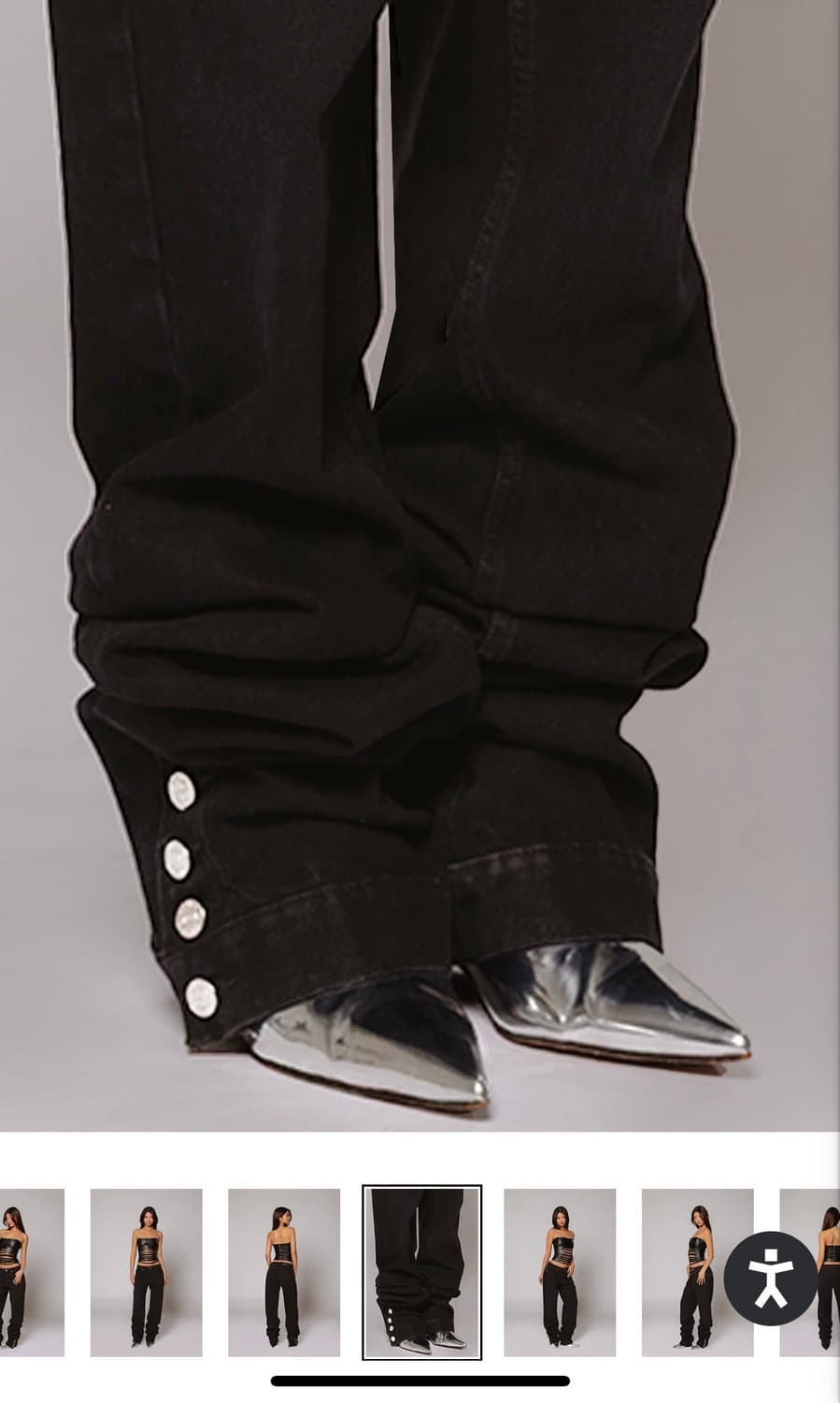 revice HUNTER JEAN / JET BLACK 상품이미지4