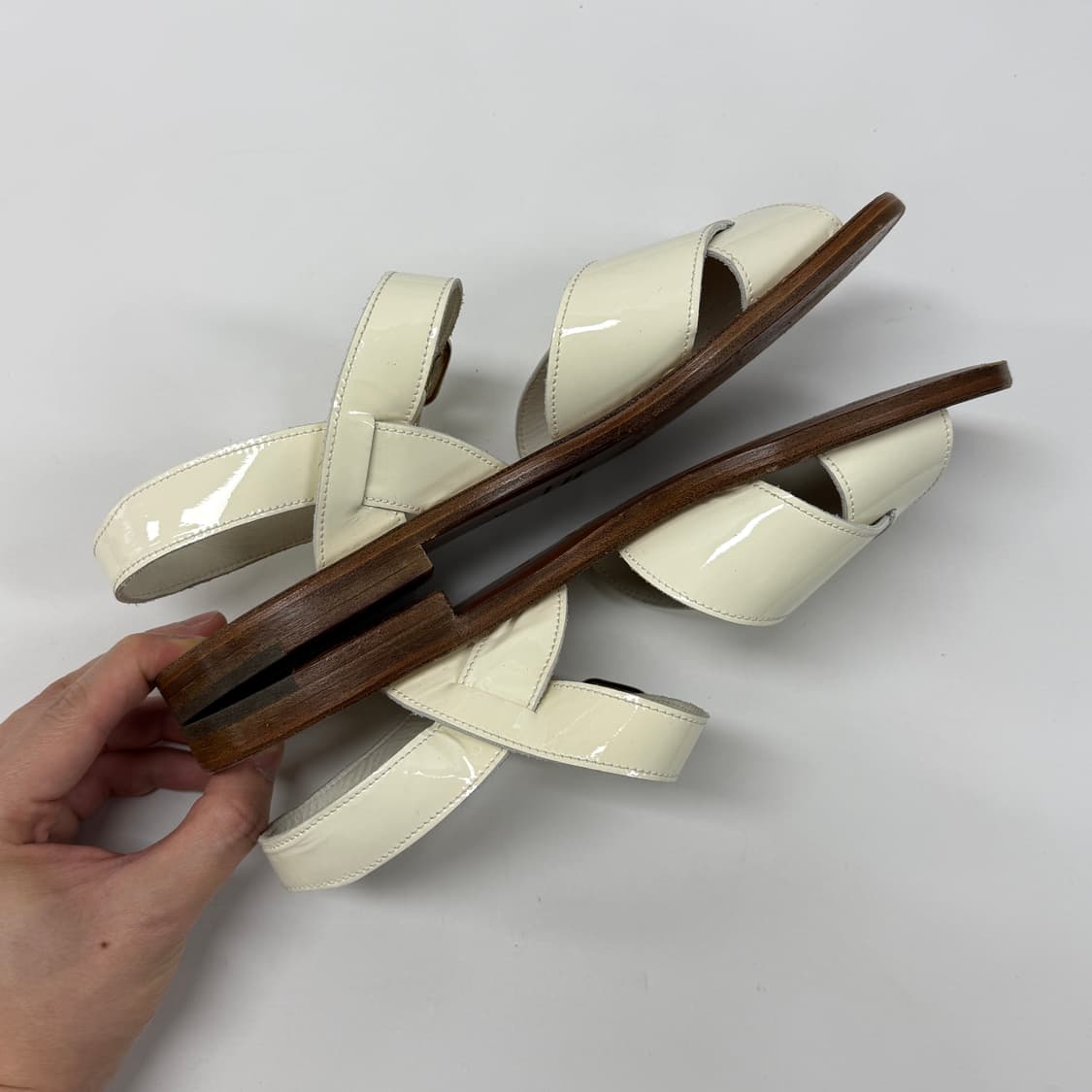 Margaret Howell enamel sandal 상품이미지6