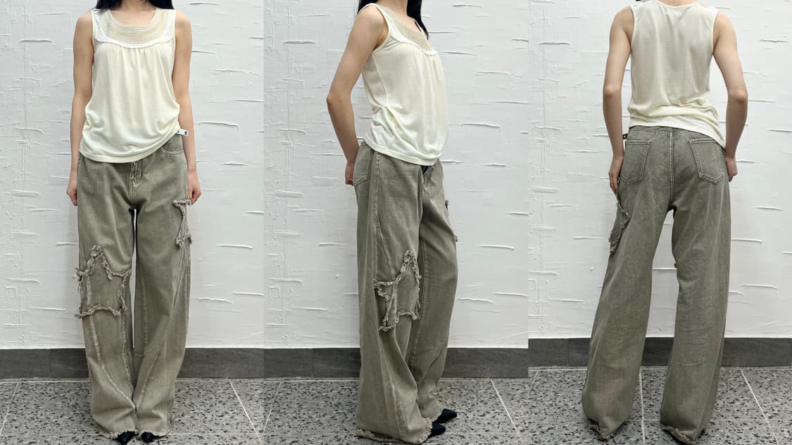 shimmer thread sleeveless 상품이미지3