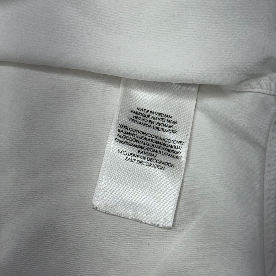 [M] 폴로 클래식핏 화이트 셔츠 상품이미지6