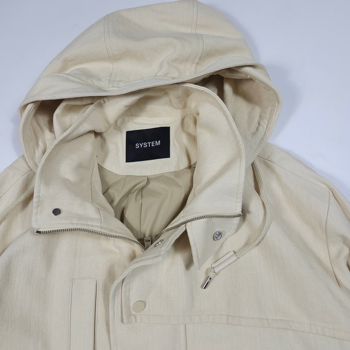 시스템 후드 야상 자켓 상품이미지2