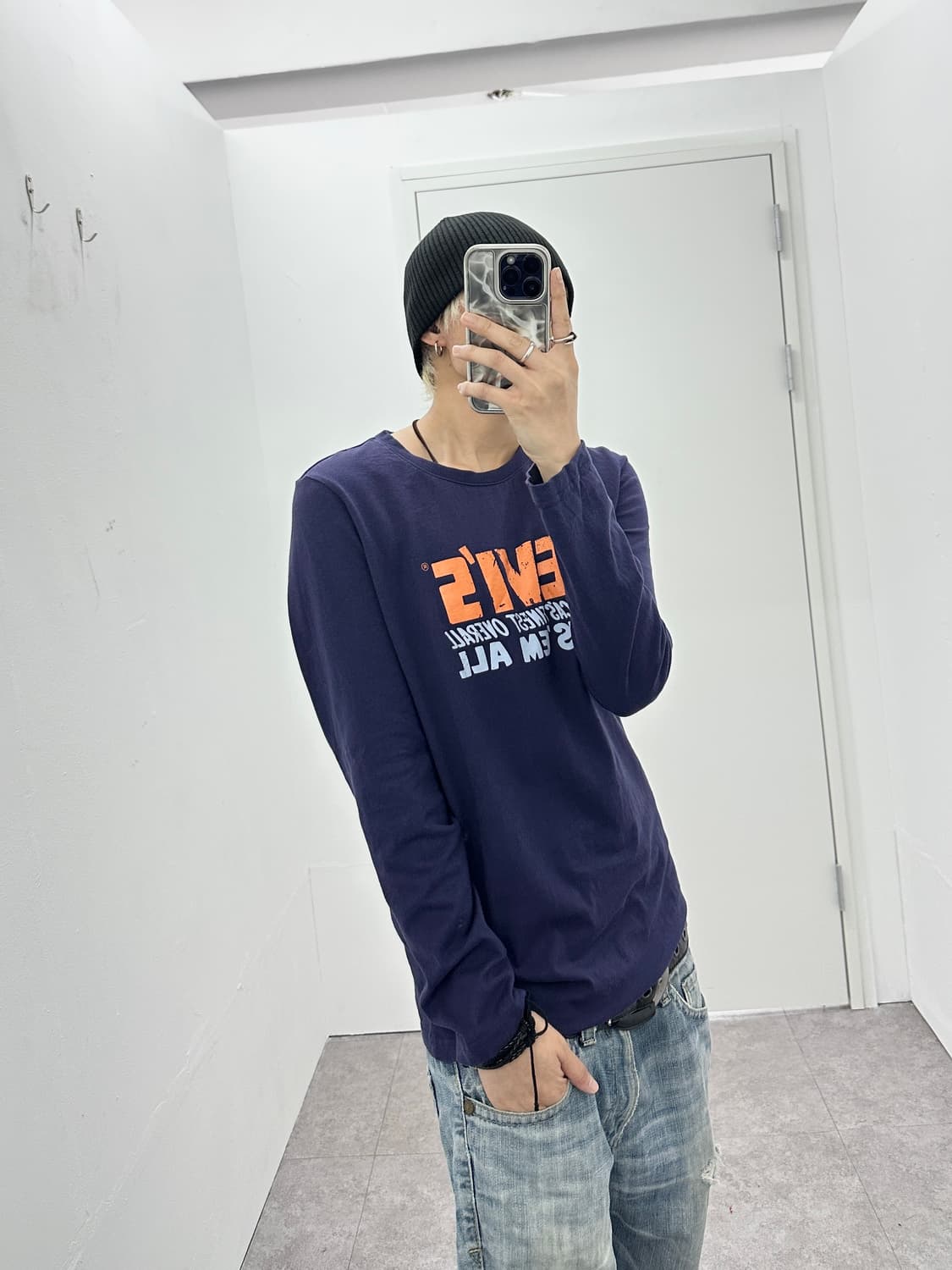 Levi’s vintage purple long sleeve 상품이미지1