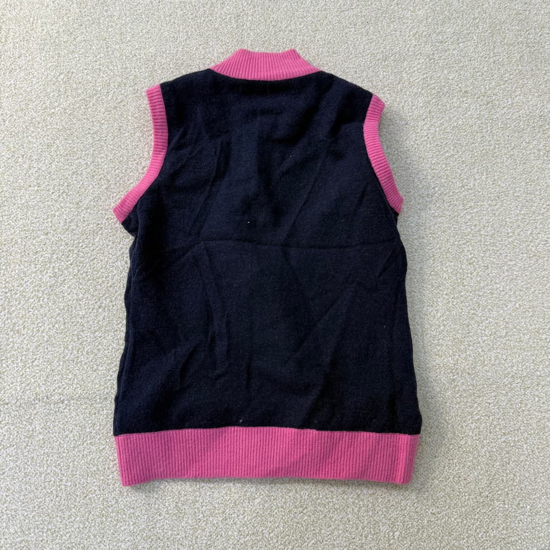 90 새상품 까스텔바작 방풍 골프 조끼 0122T1 상품이미지2