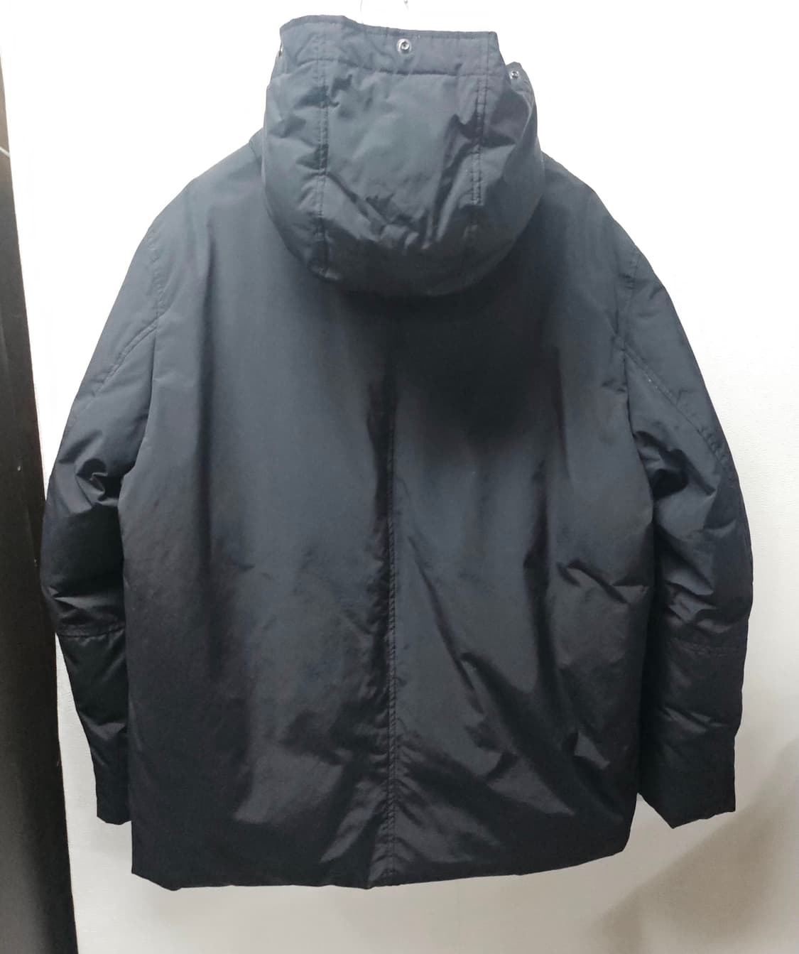 타임 옴므 구스 블랙 후드 패딩 점퍼 105 상품이미지3