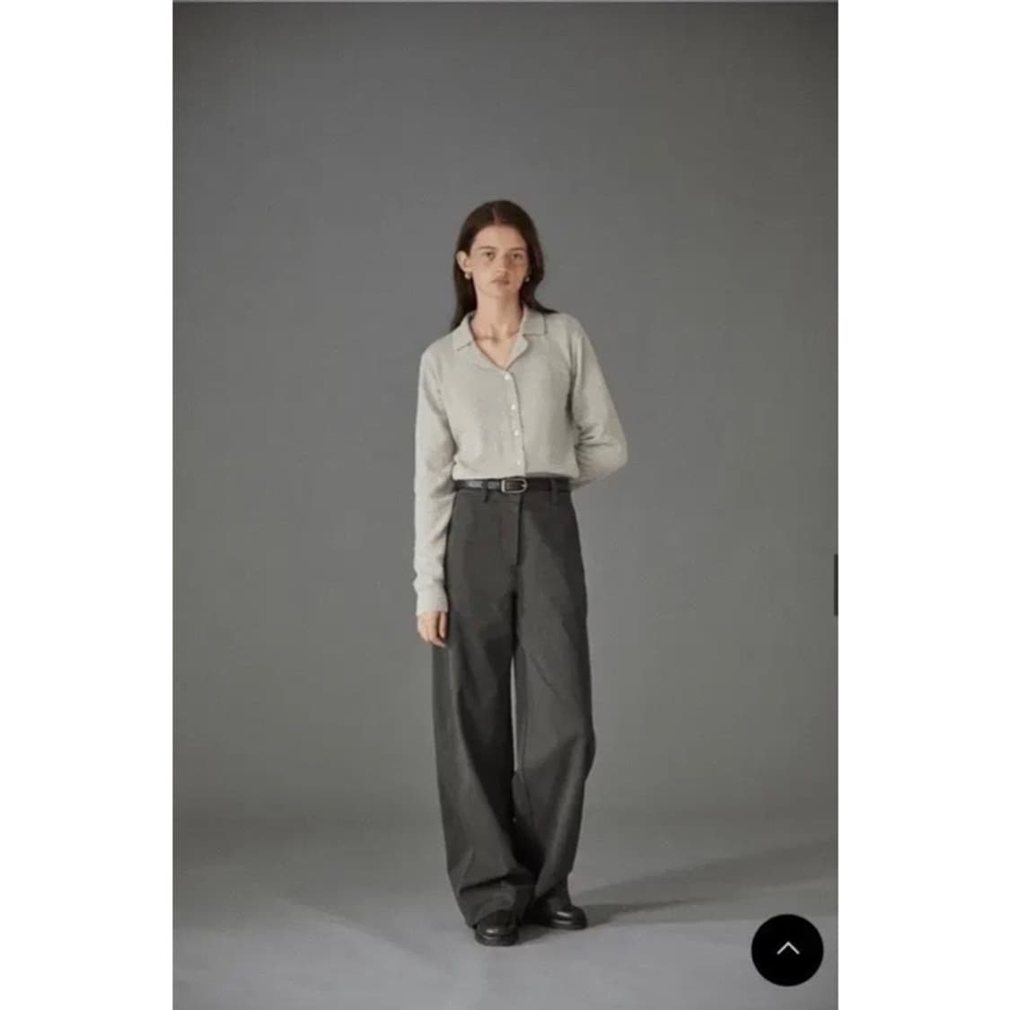 Ged 게드 신치백 버클 코튼 팬츠 상품이미지3