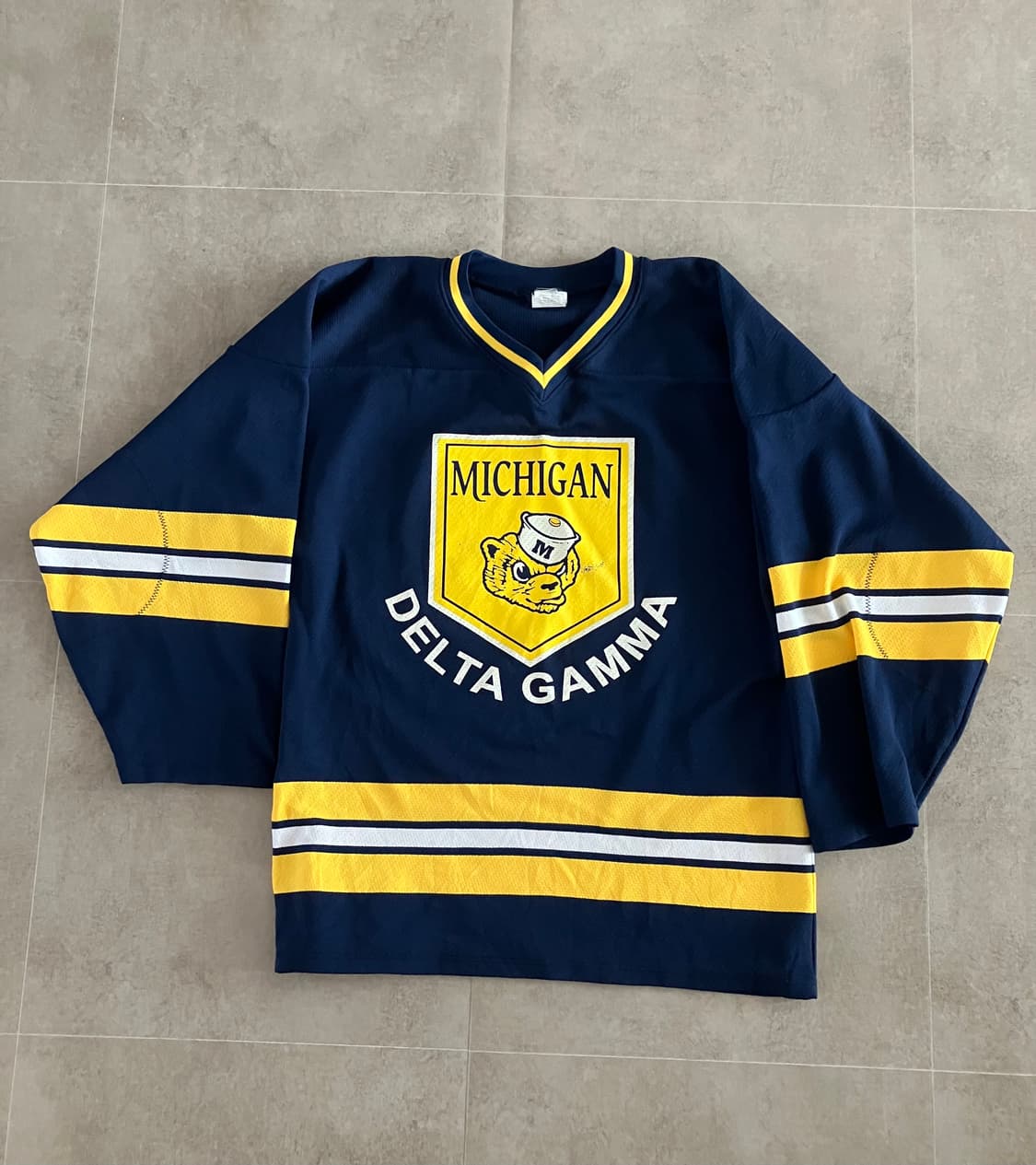 90s 미시건 아이스 하키저지 풋볼저지 상품이미지1
