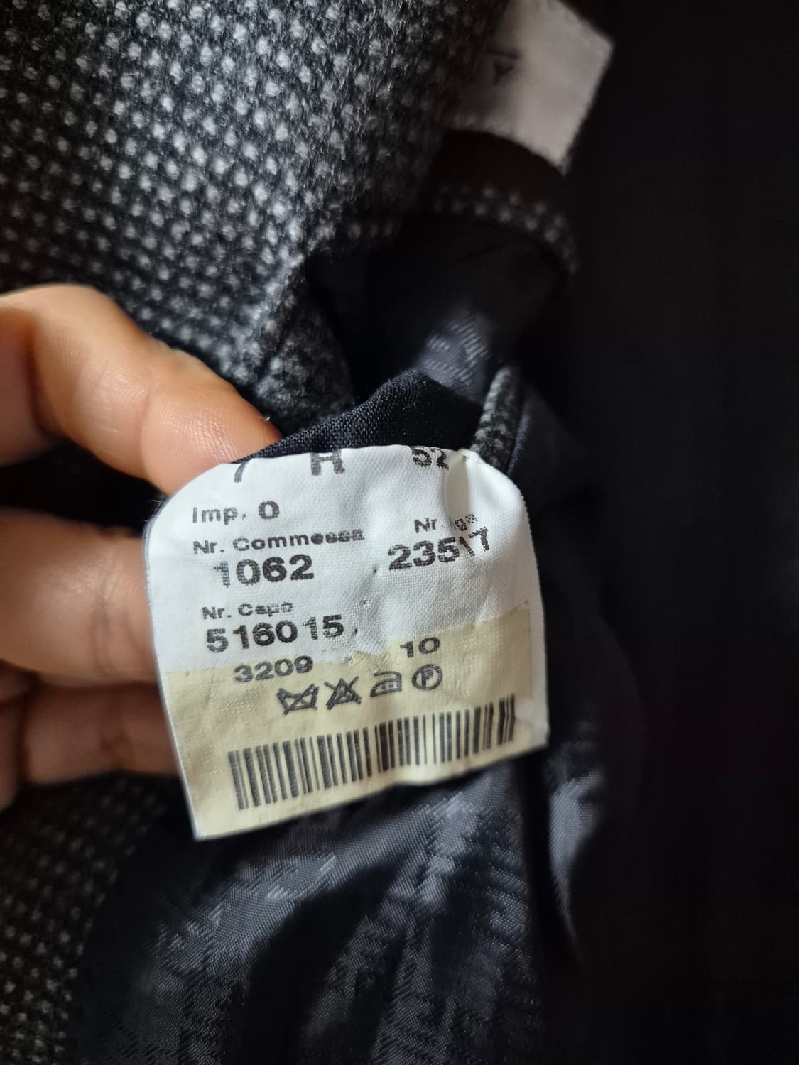 (정품) 지방시 이태리 로로피아나 캐시미어 자켓 블레이져 52 상품이미지10