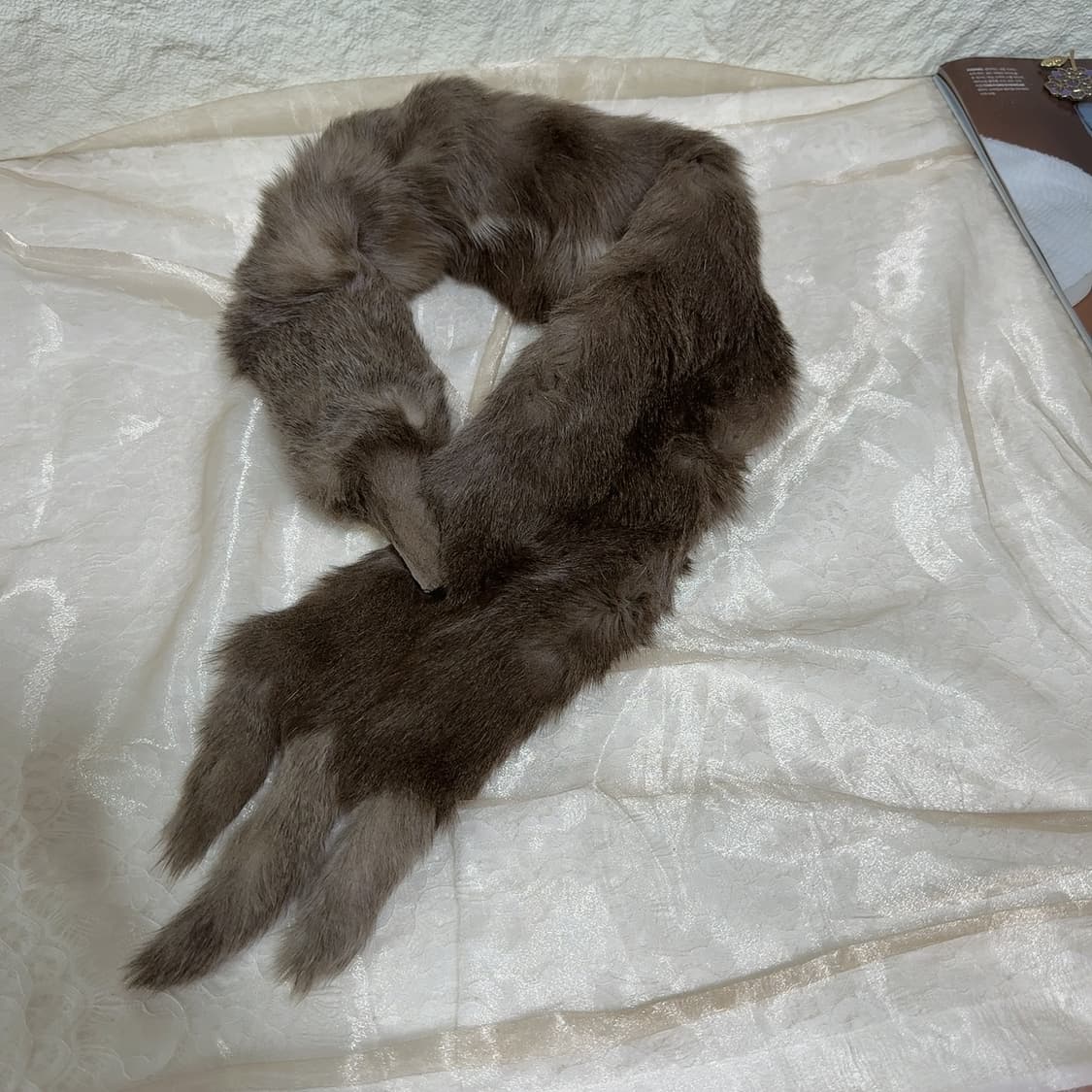 빈티지  족제비 목도리 스카프 상품이미지3