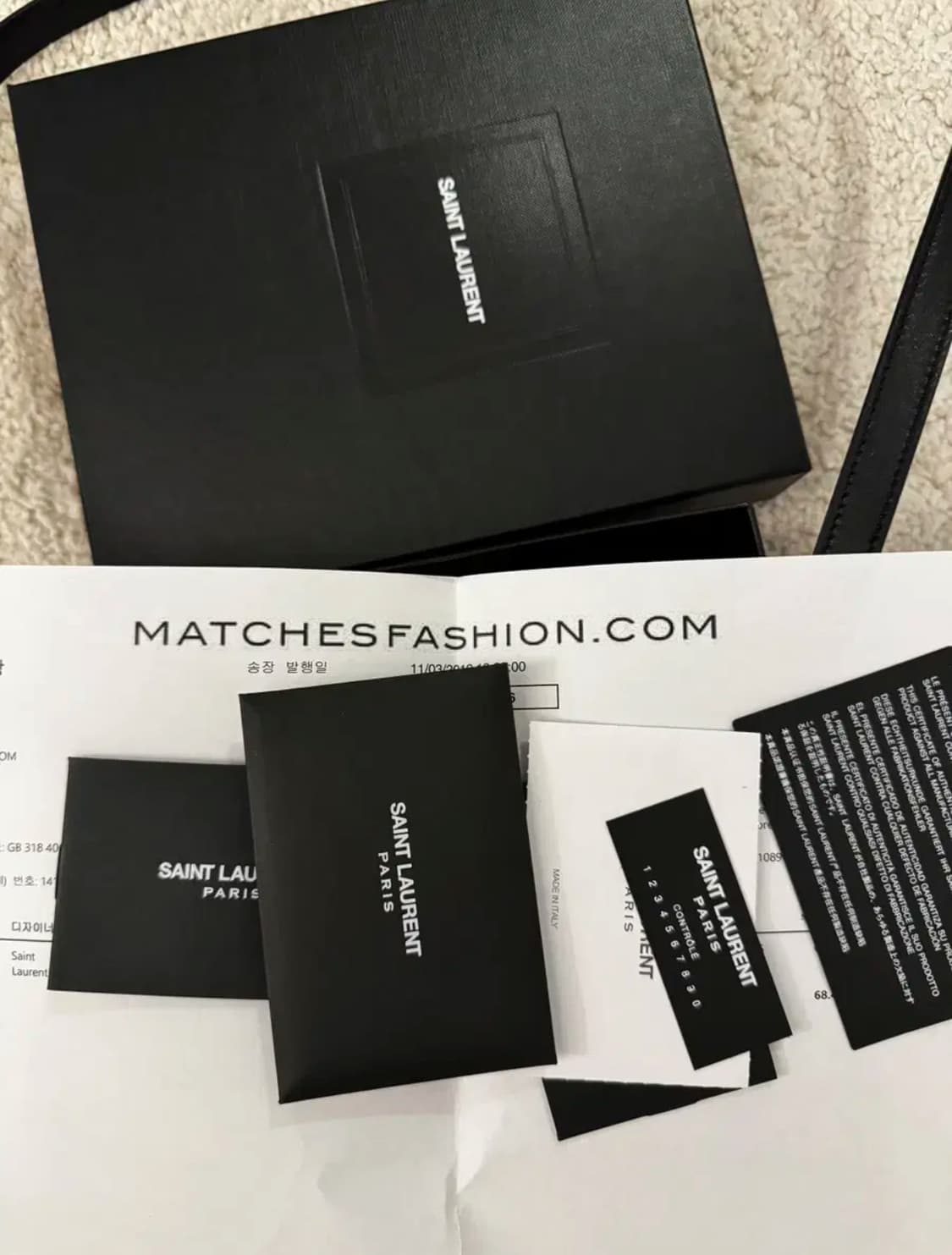 생로랑 미니 베티 크로스백 상품이미지3