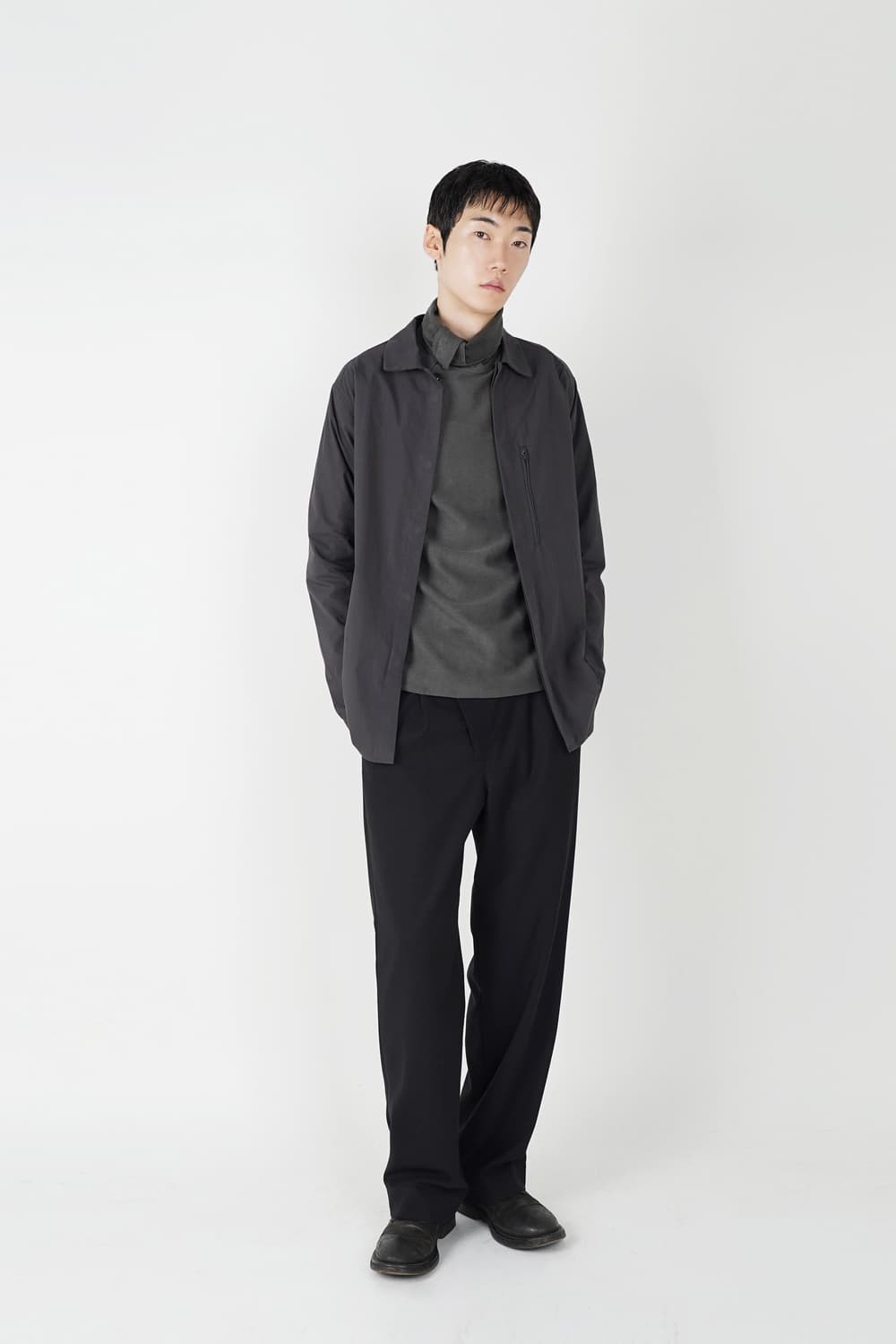 폼리쉬 MODULAR SHIRT / DARK GREY 2 상품이미지3