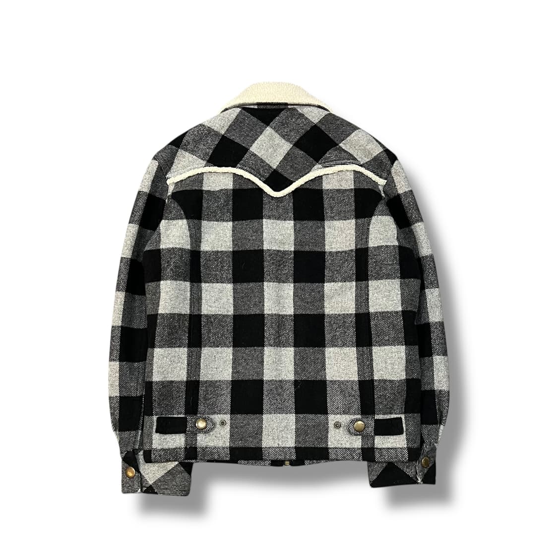  리바이스 체크 쉐르파 자켓 y14140 상품이미지3