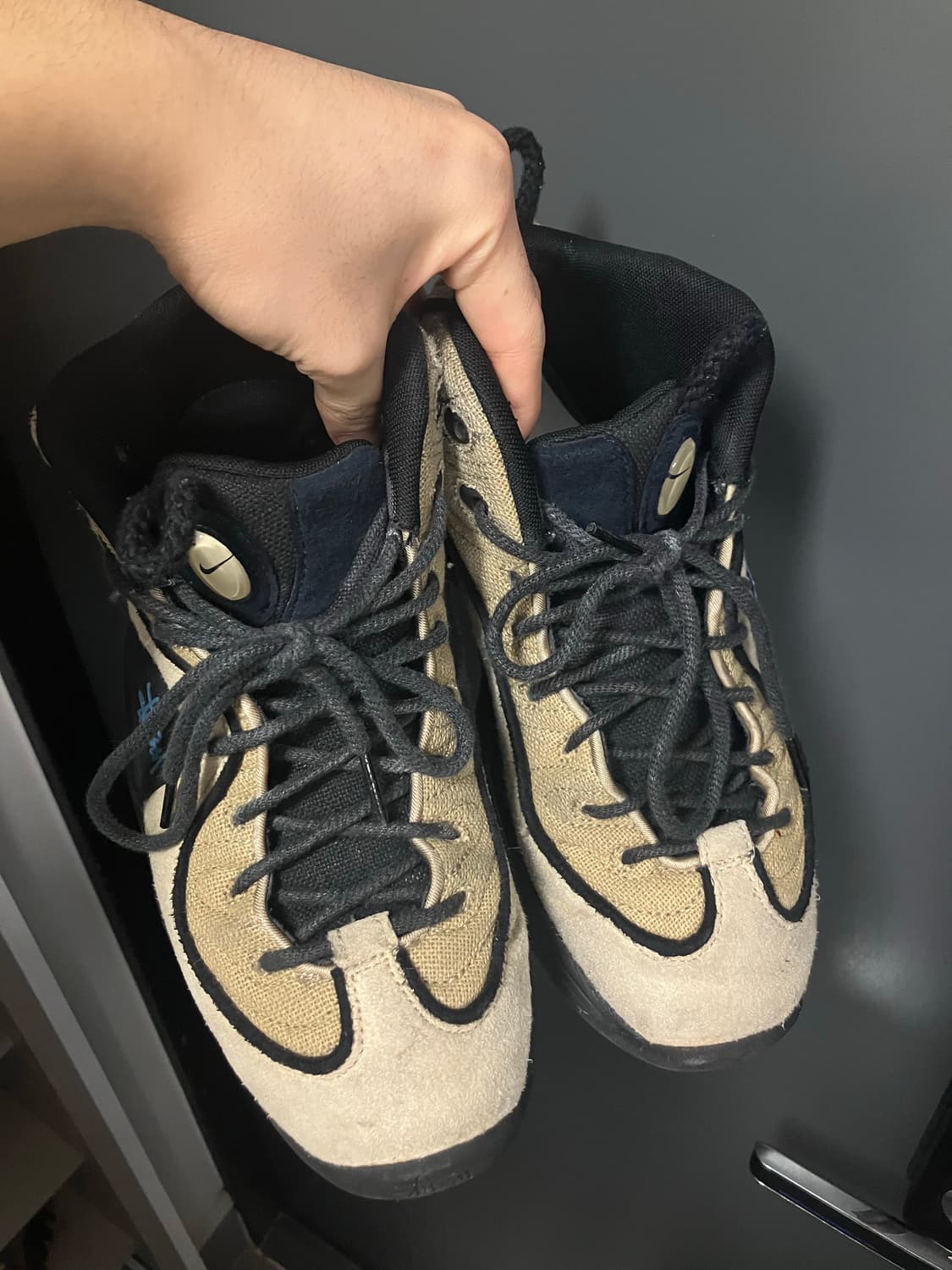 나이키x스투시 에어페니 2 라탄 앤 라임스톤  상품이미지1