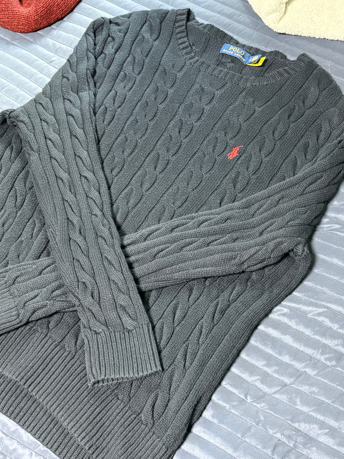 폴로 케이블 니트 상품이미지1
