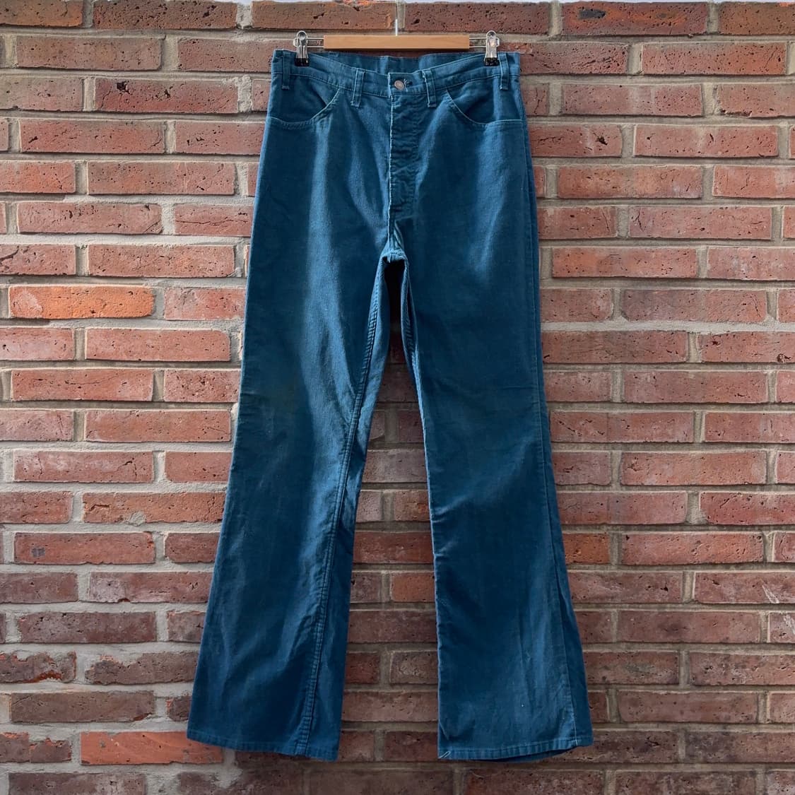 70s USA 리바이스 Levi’s 646 코듀로이 벨바텀 팬츠 상품이미지1