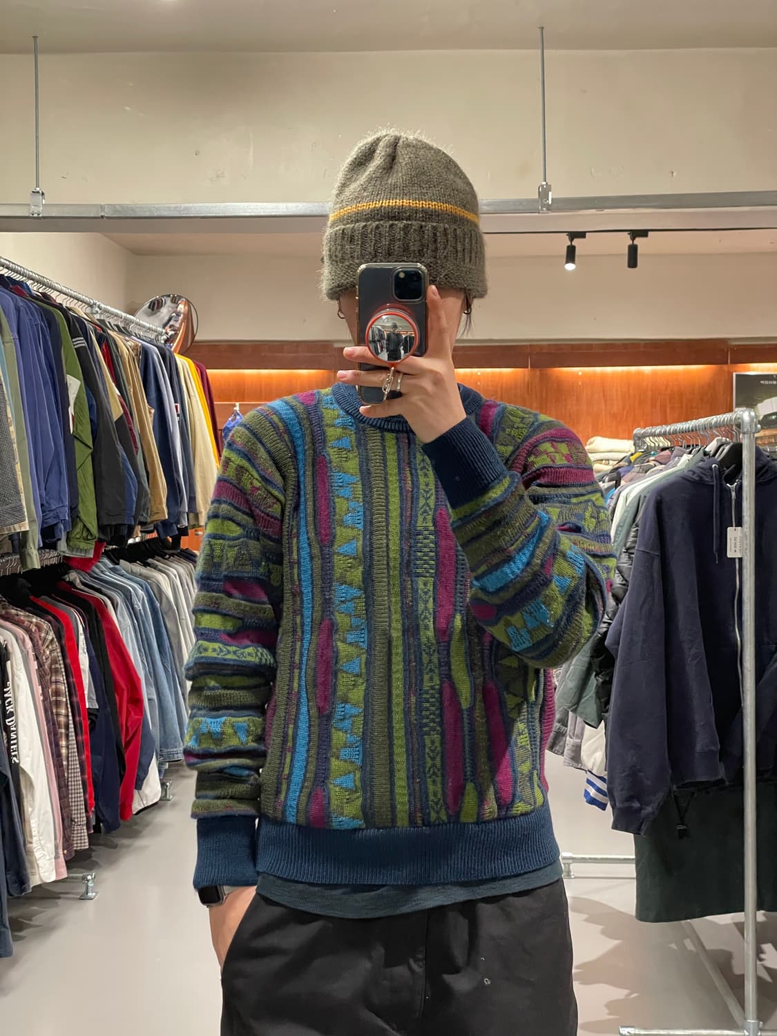 빈티지 케이블 니트   상품이미지2