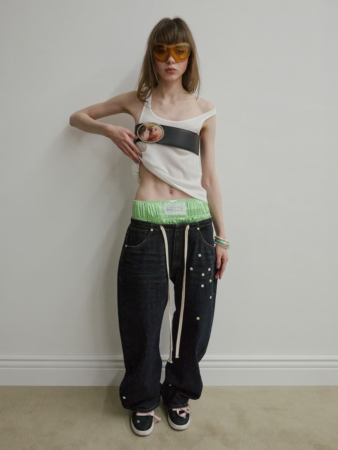 스컬프터 Pill Denim Pants Indigo Blue 상품이미지1