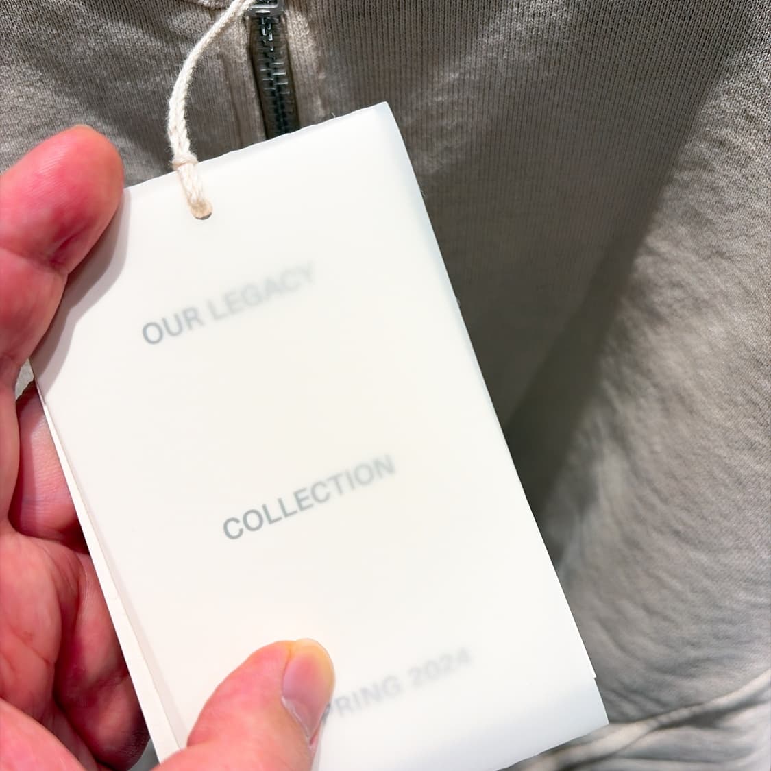 (정품/새상품) 아워레가시 남성 고스트 애틱 헵피 플리스 컨투어 봄버 상품이미지4