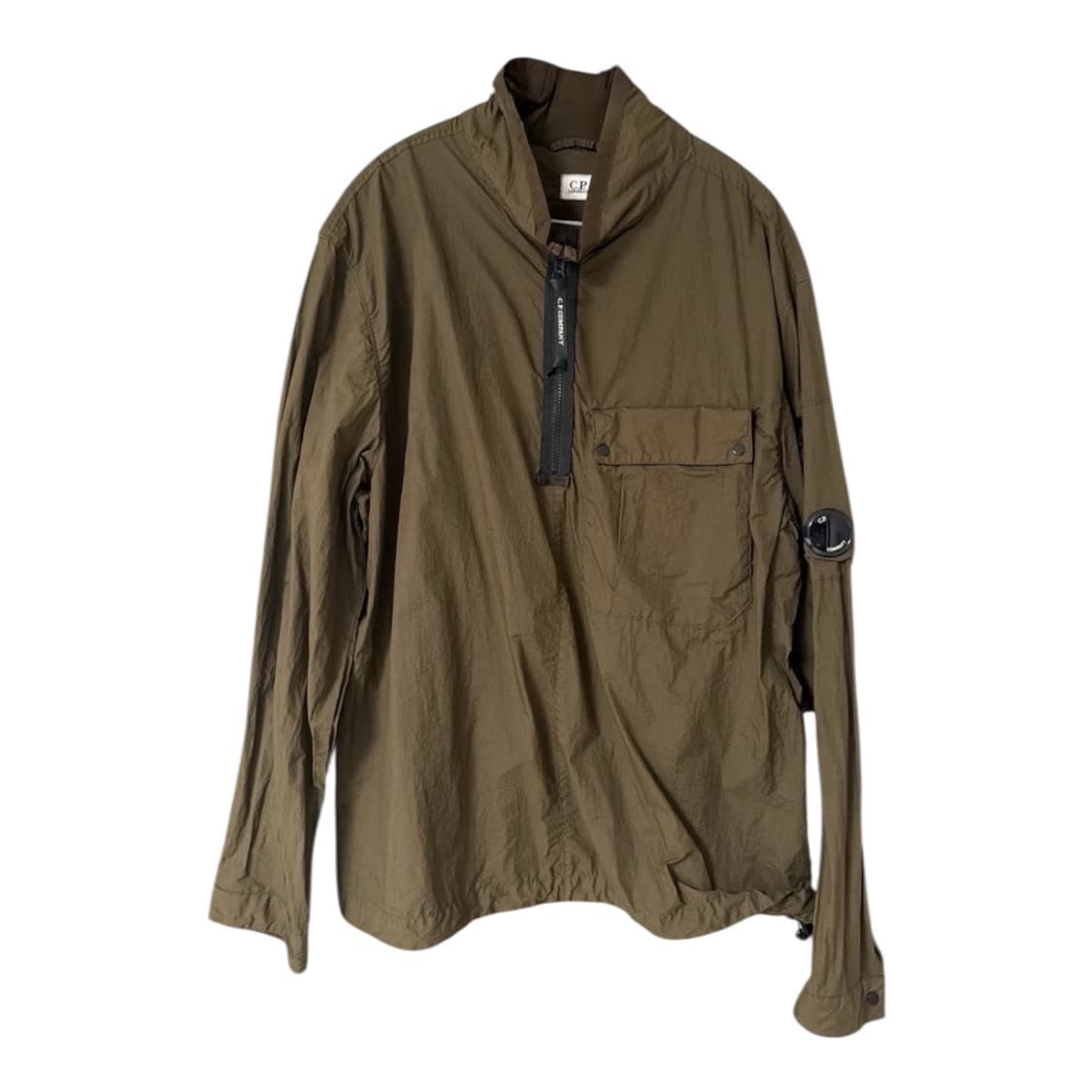 C.P. Company 카키색 셔츠형 바람막이 상품이미지1
