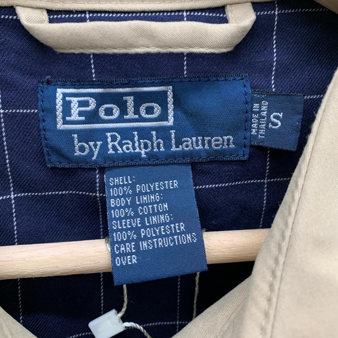 폴로 랄프로렌 베이지 폴리쉘 자켓 상품이미지6