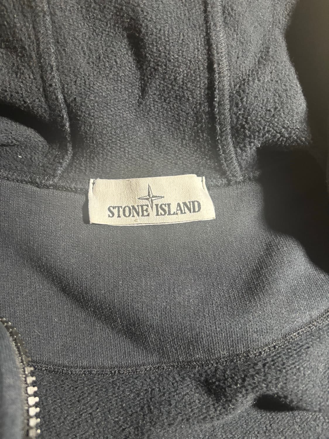 스톤아일랜드 후드집업(블랙) XL 상품이미지3